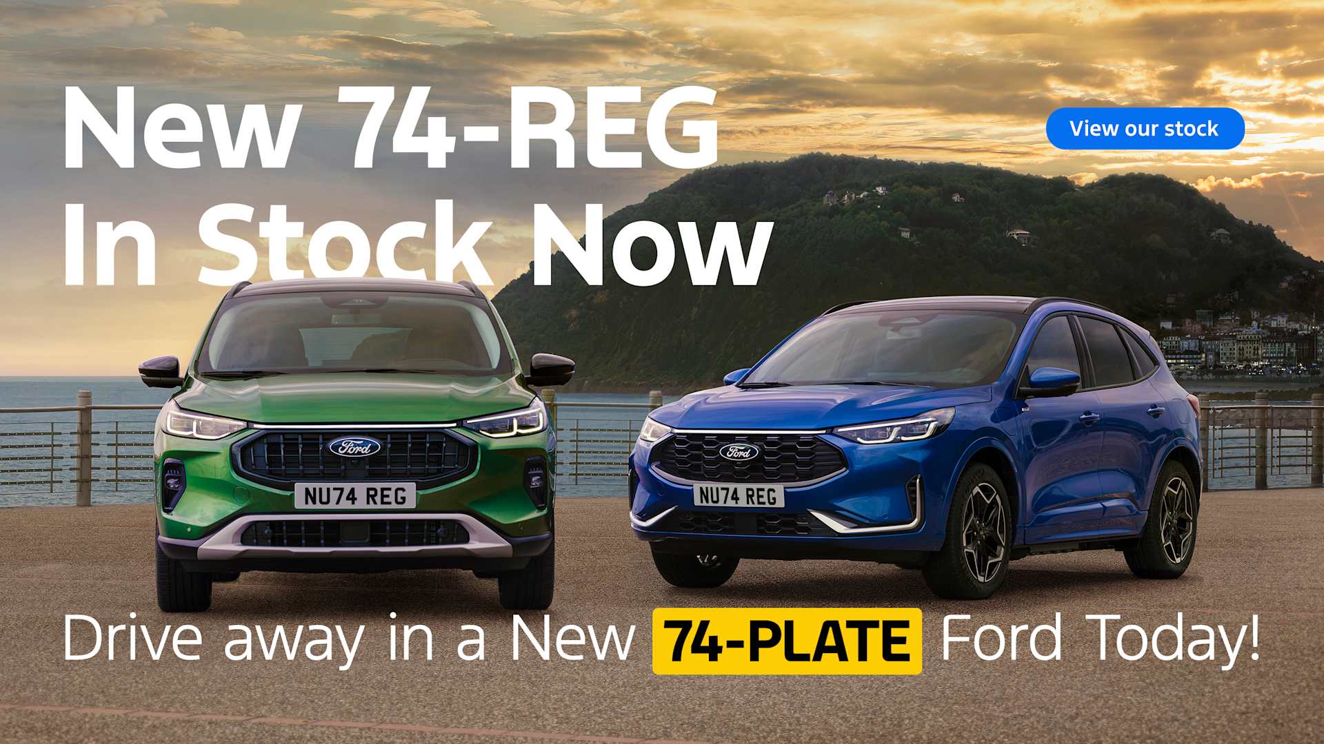 Brand New 74 Reg Ford Cars In Stock Now