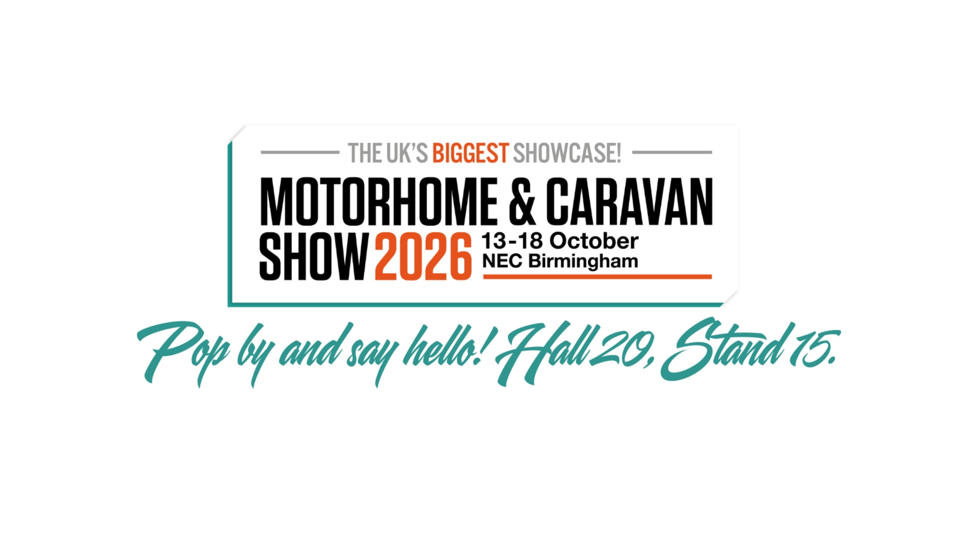 MOTORHOME &amp; CARAVAN SHOW 2026
