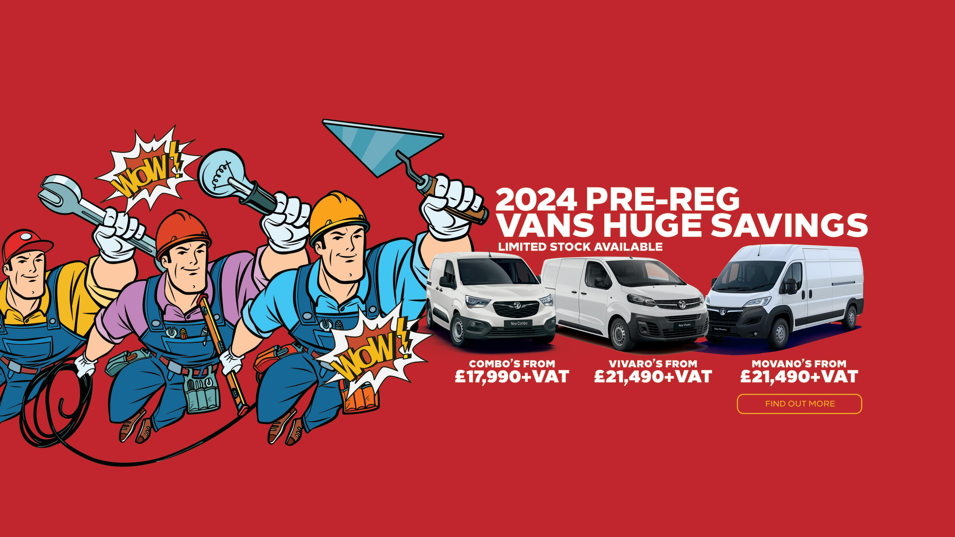 Vauxhall Pre-Reg Vans 2024 