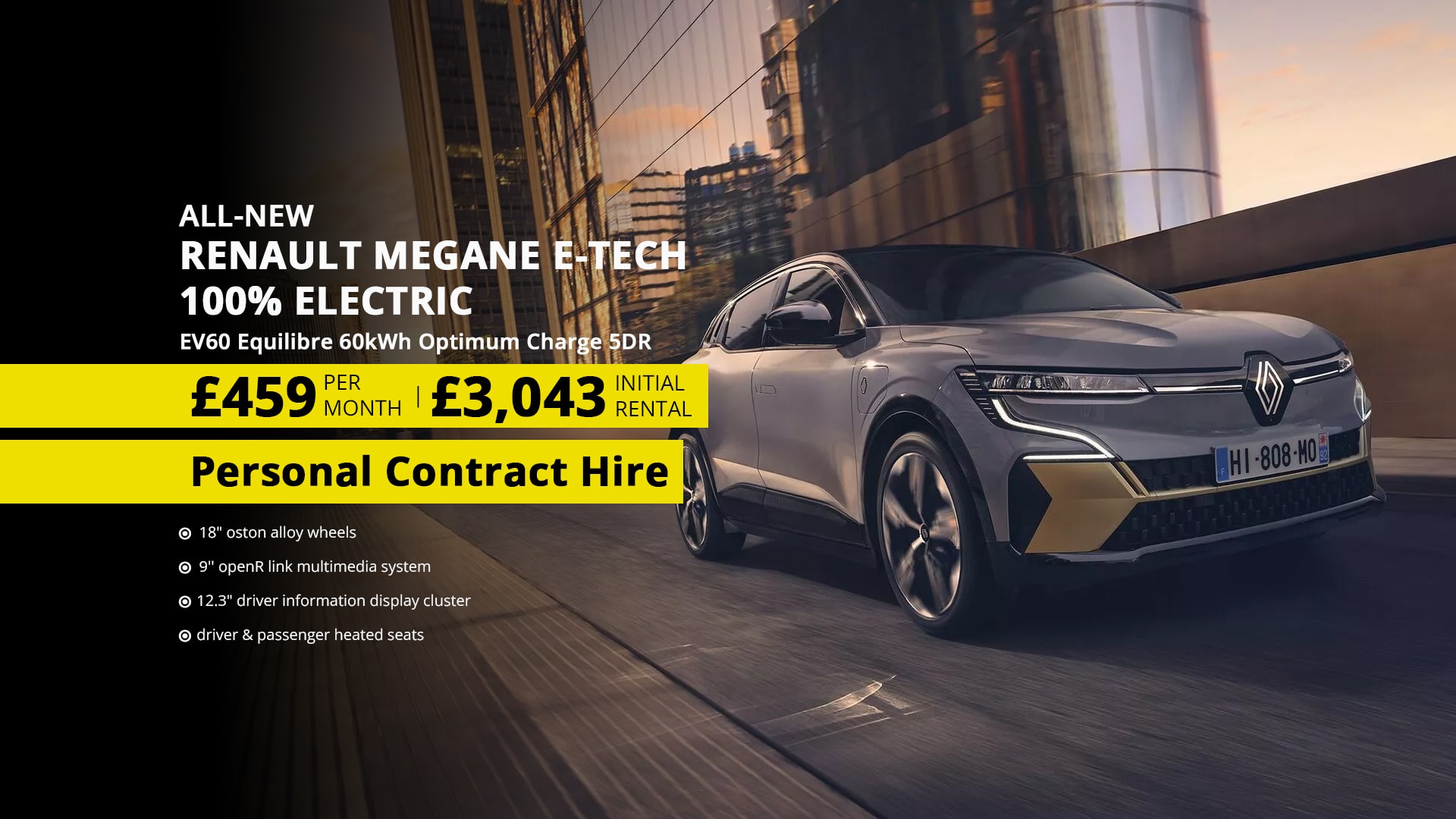 All New Renault Megane E-Tech