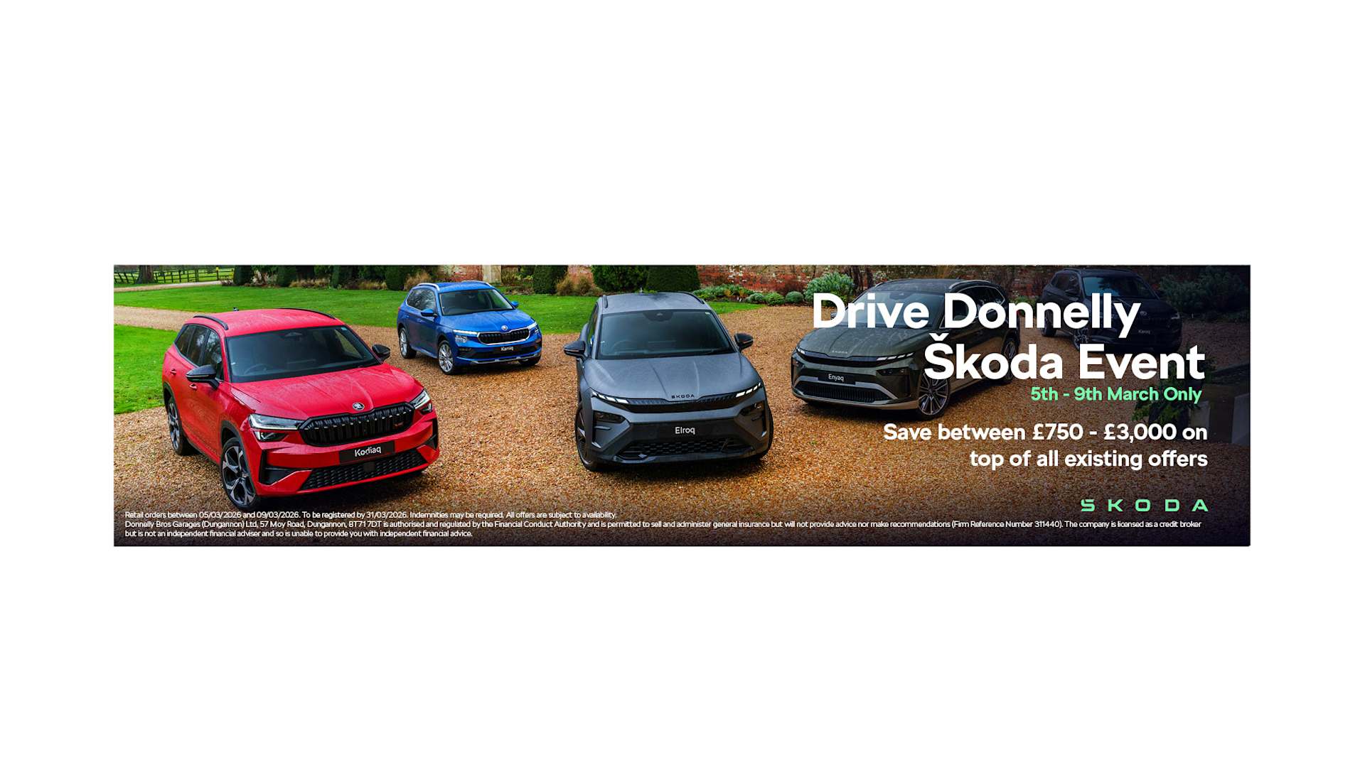 Drive Donnelly Skoda Event