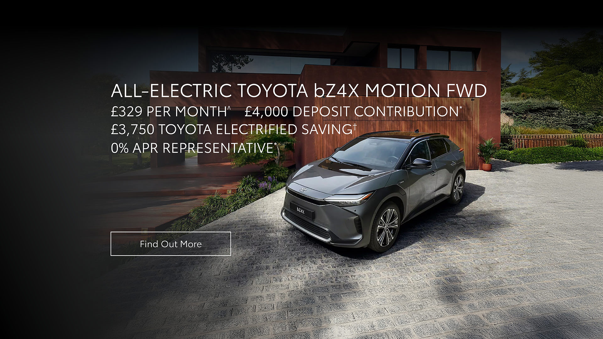All-Electric Toyota bZ4X Motion FWD