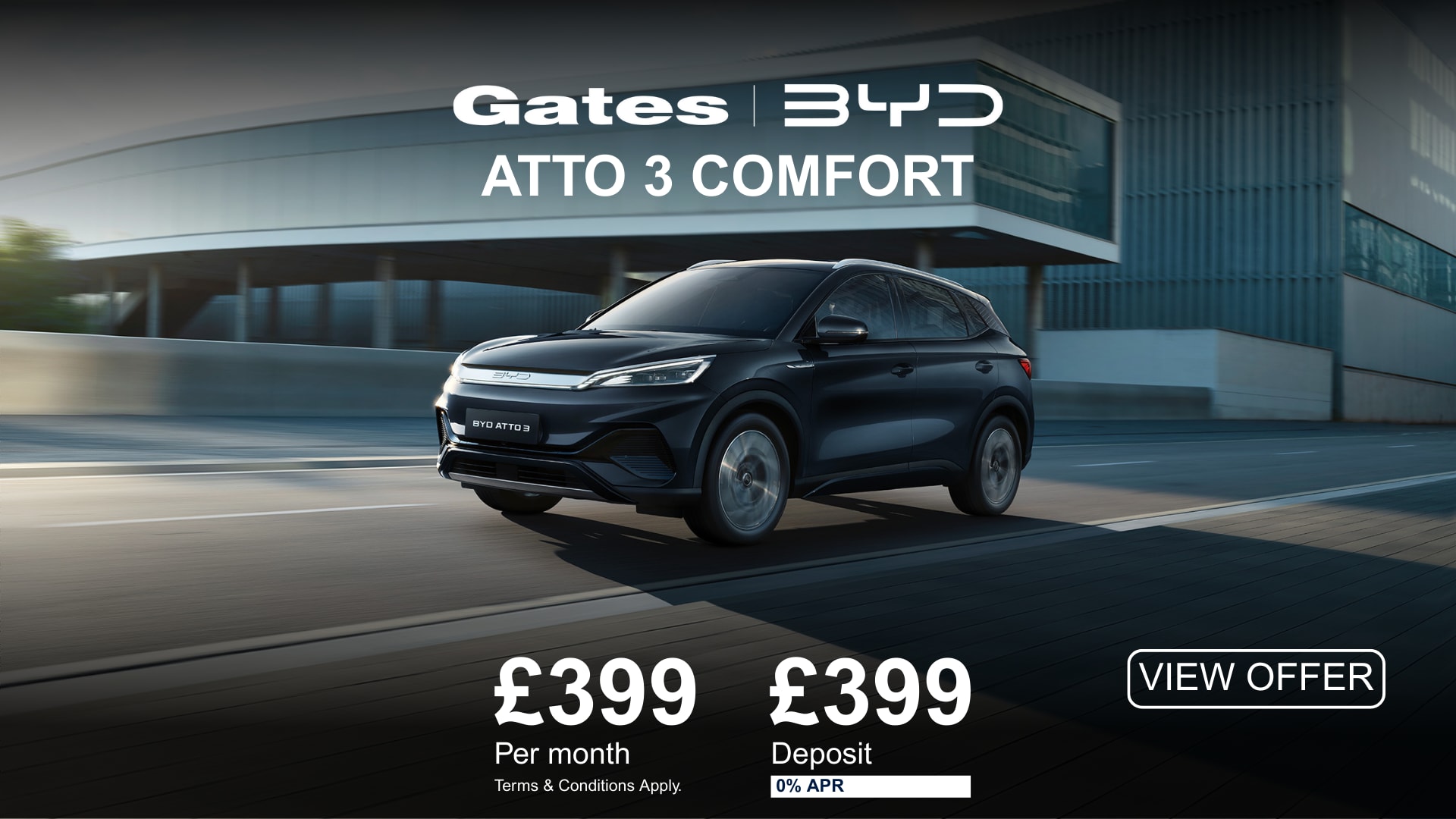 BYD ATTO 3 OFFER HOMEPAGE