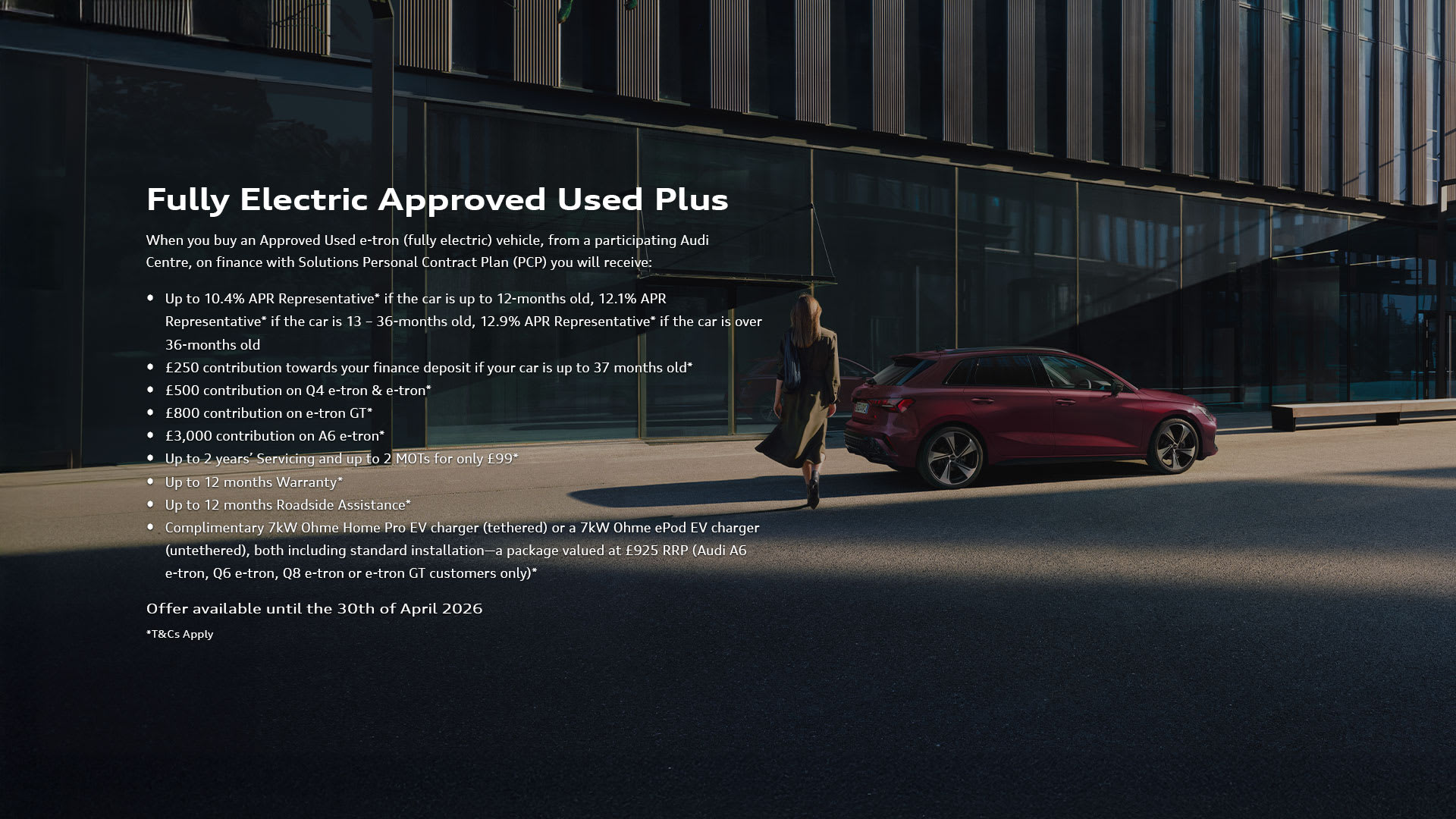 Audi Approved Used e-tron Offer