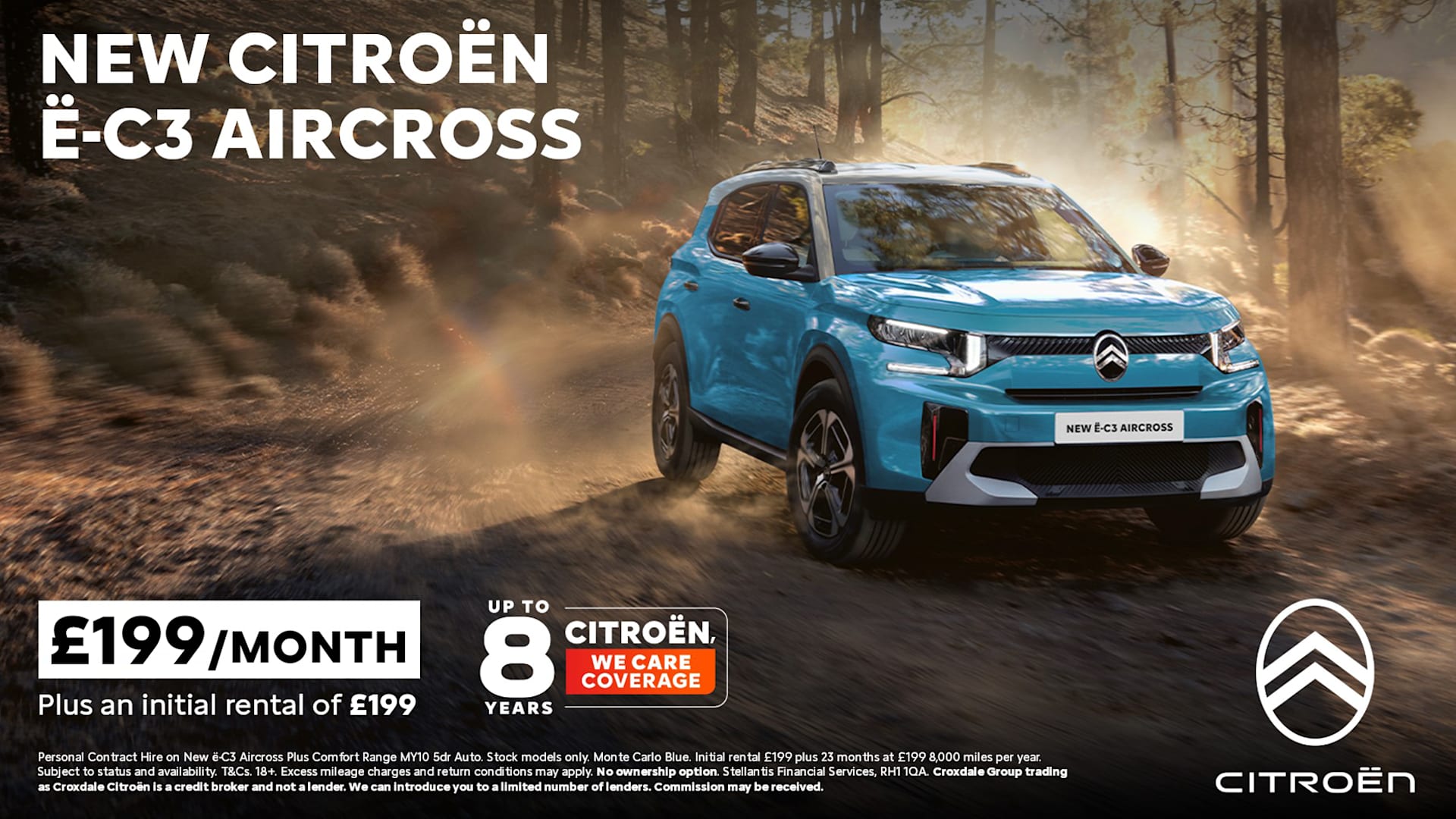 New Citroen E-Ce Aircross offer from Citroen Durham ends 31st March 2026