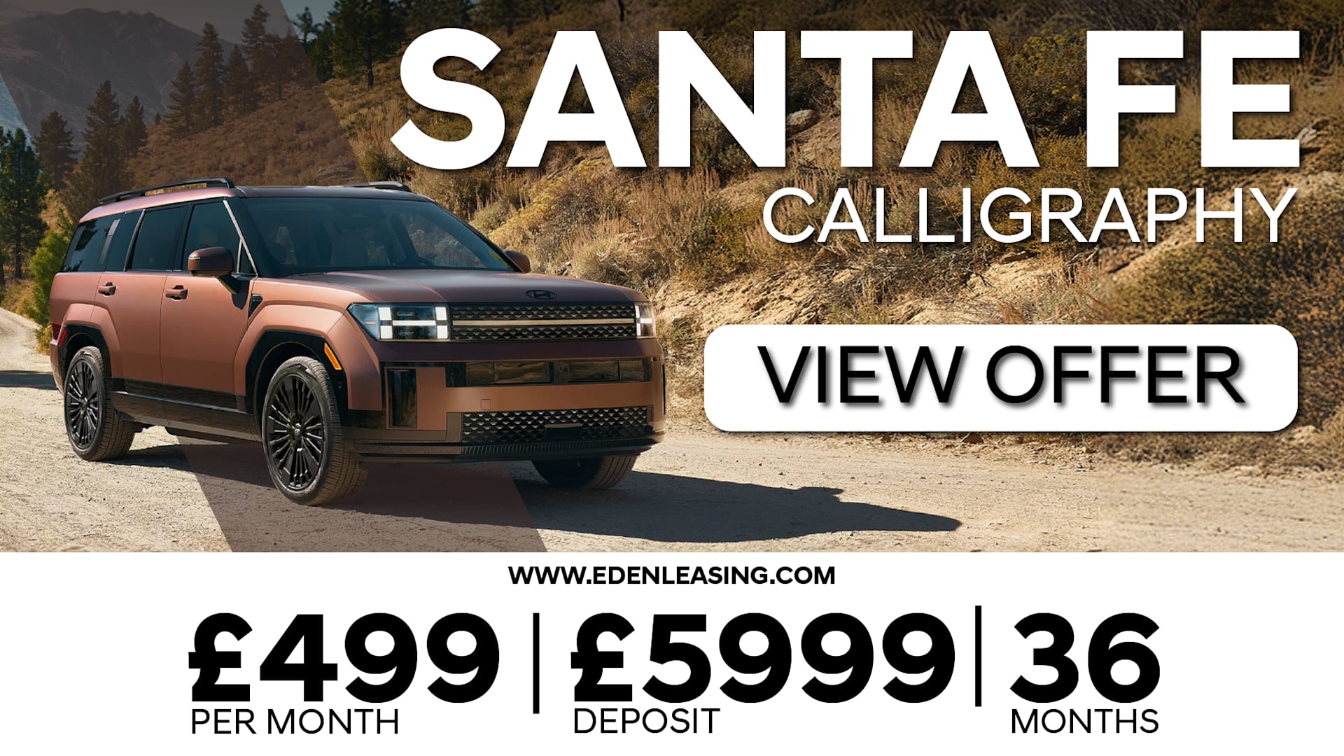 Hyundai Santa Fe Lease Offer