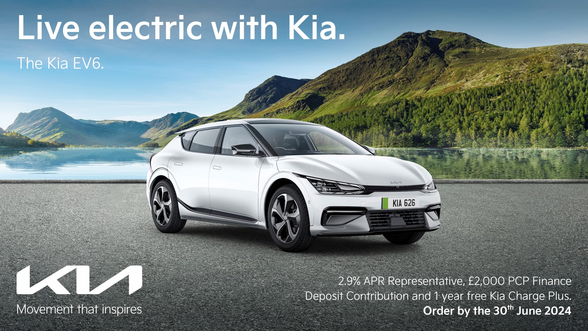 Live electric with Kia EV6
