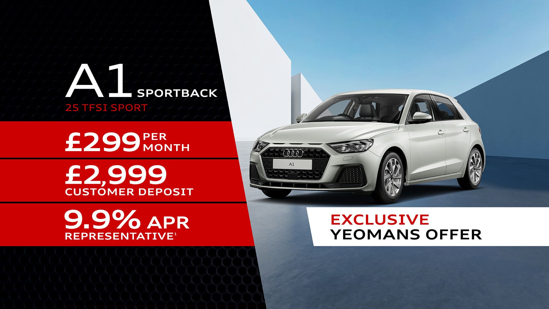 Yeomans Offer - A1 Sportback