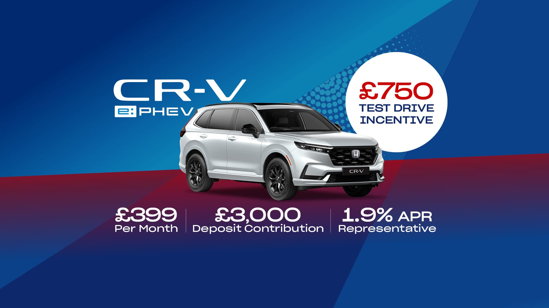 CR-V PHEV Finance Offer