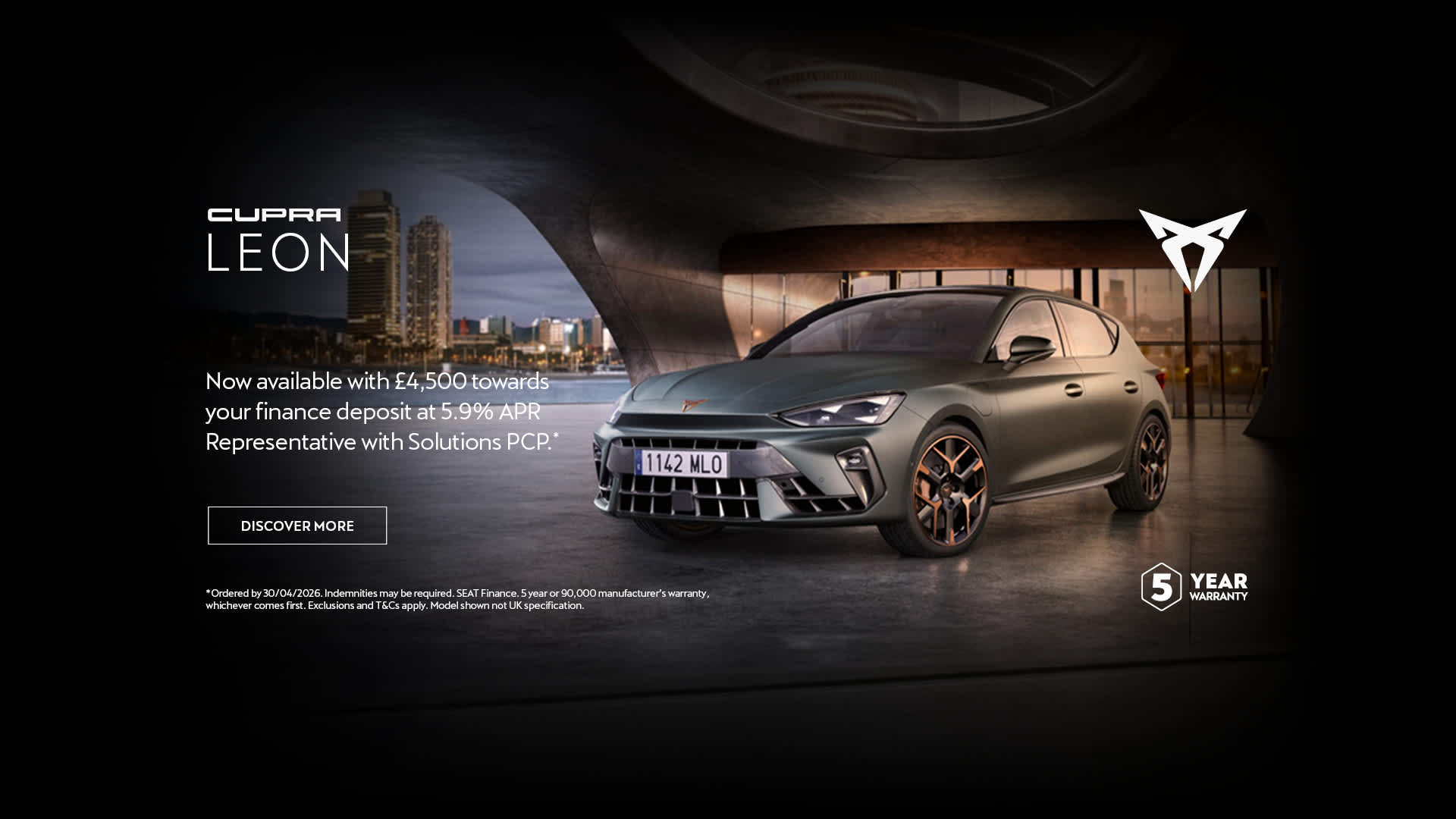 CUPRA Leon Finance Offer