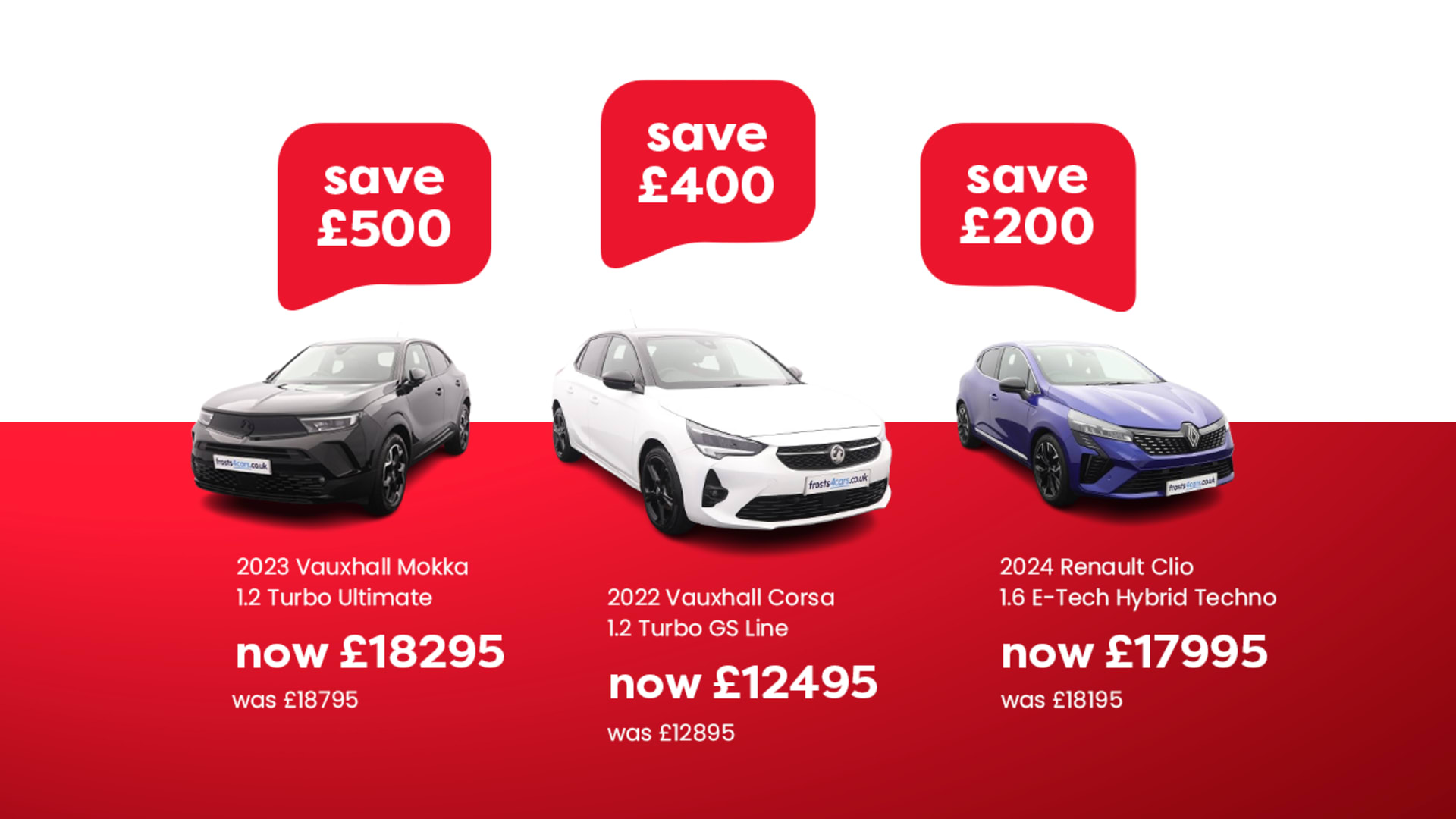 Used Car Sale - Frosts Chichester and Shoreham