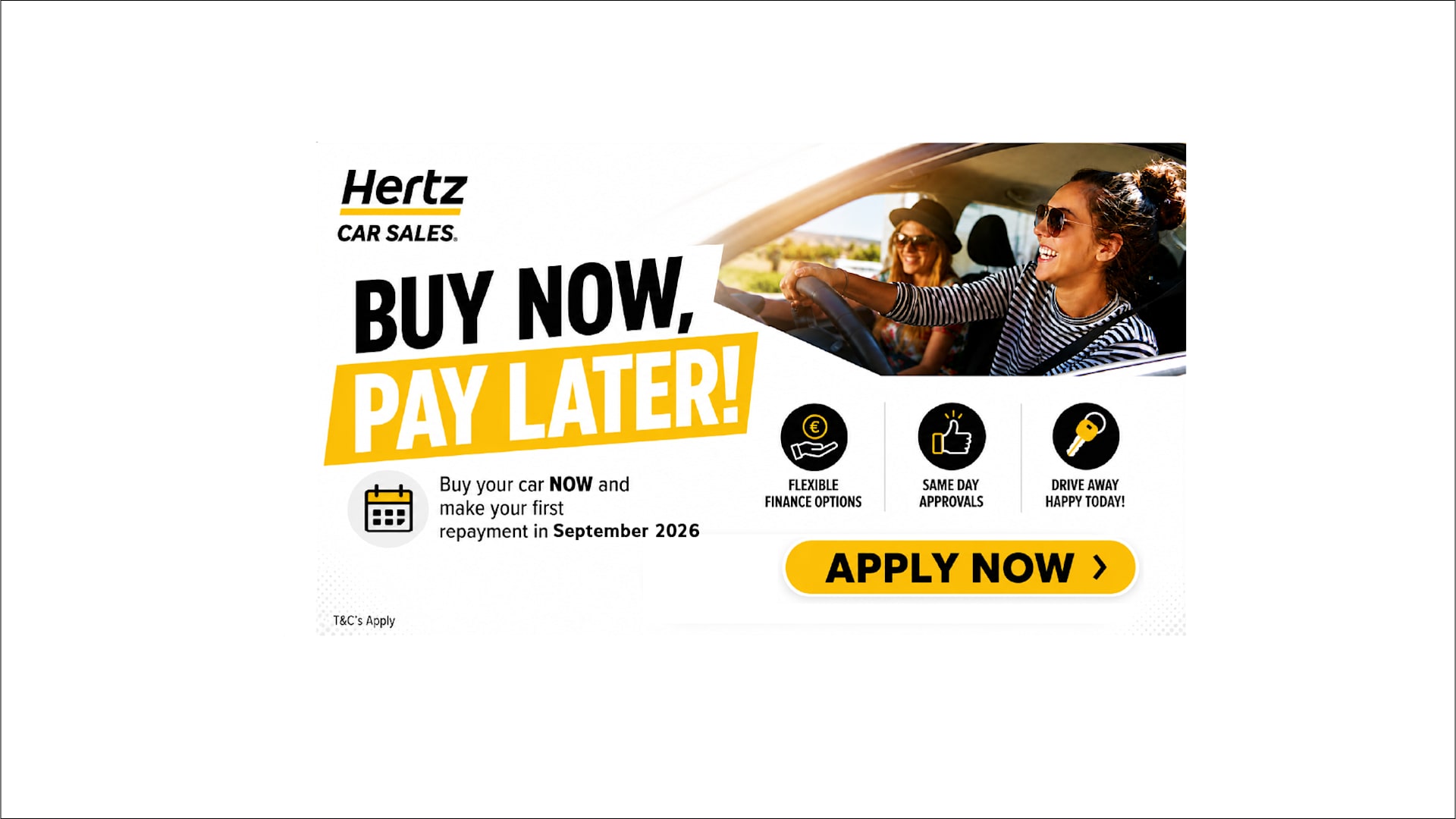 Buy now, Pay Later!