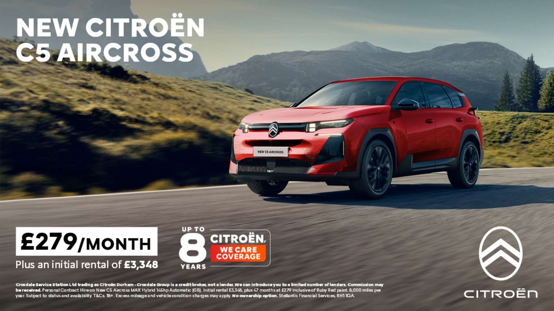 Citroen Durham New C5 Aircross PCH