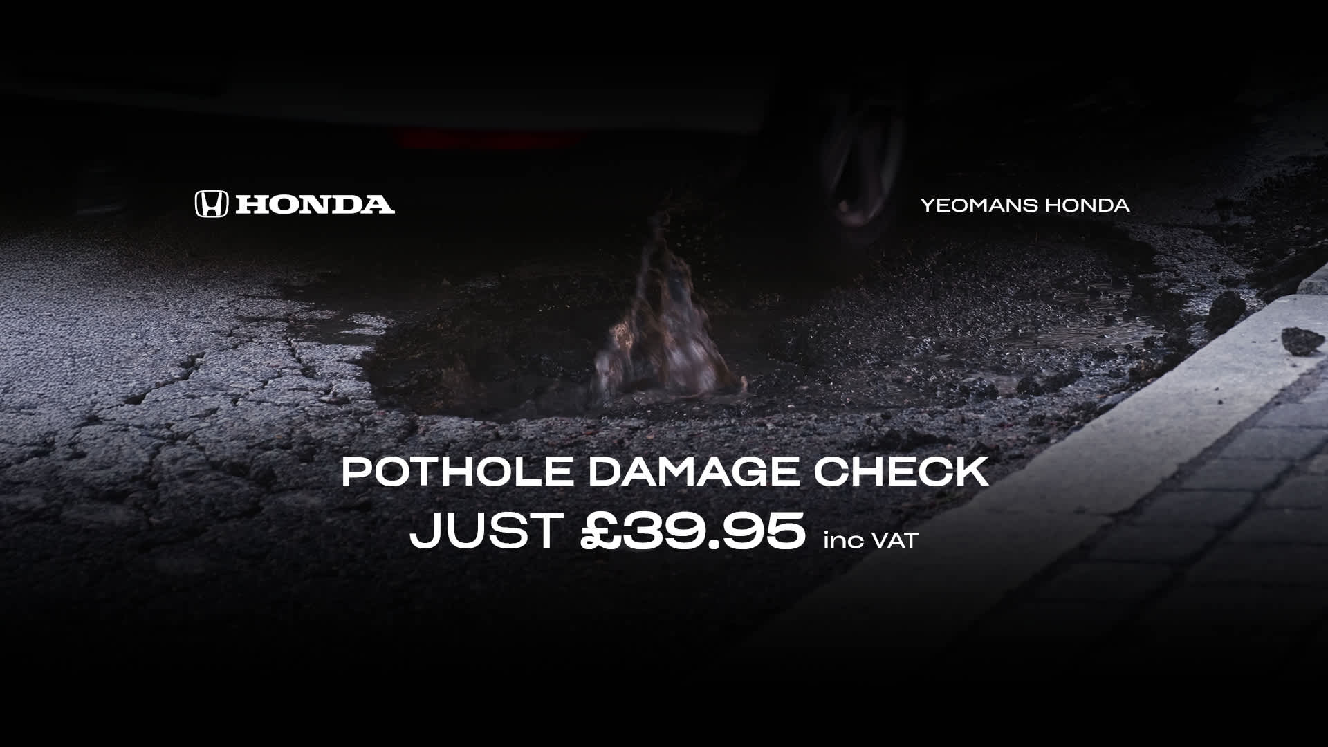 Honda Pothole Check
