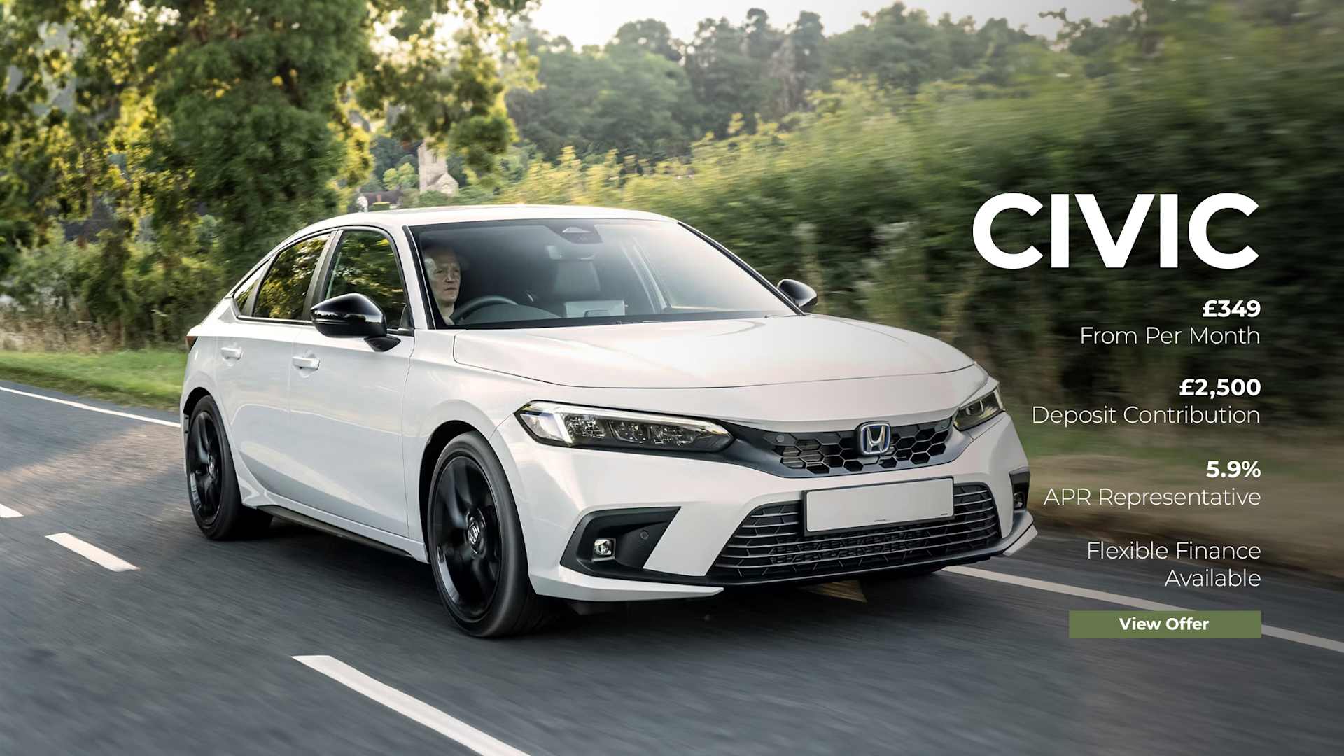 Civic Offer Barretts Honda