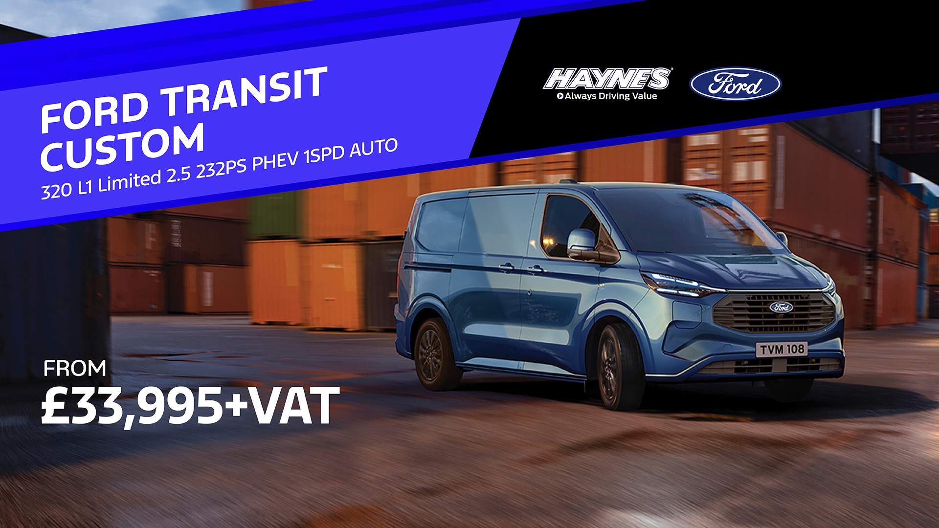 Transit Custom Phev Offer