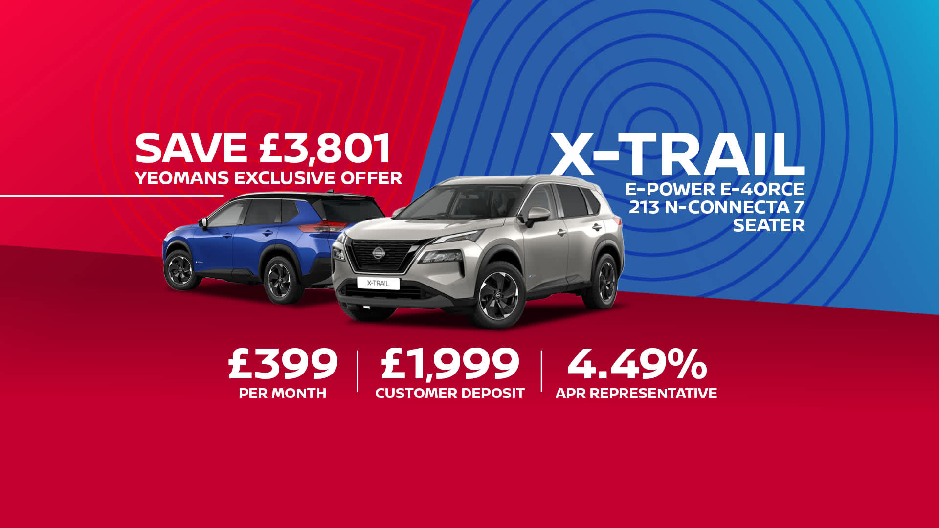 X-Trail Finance Offer