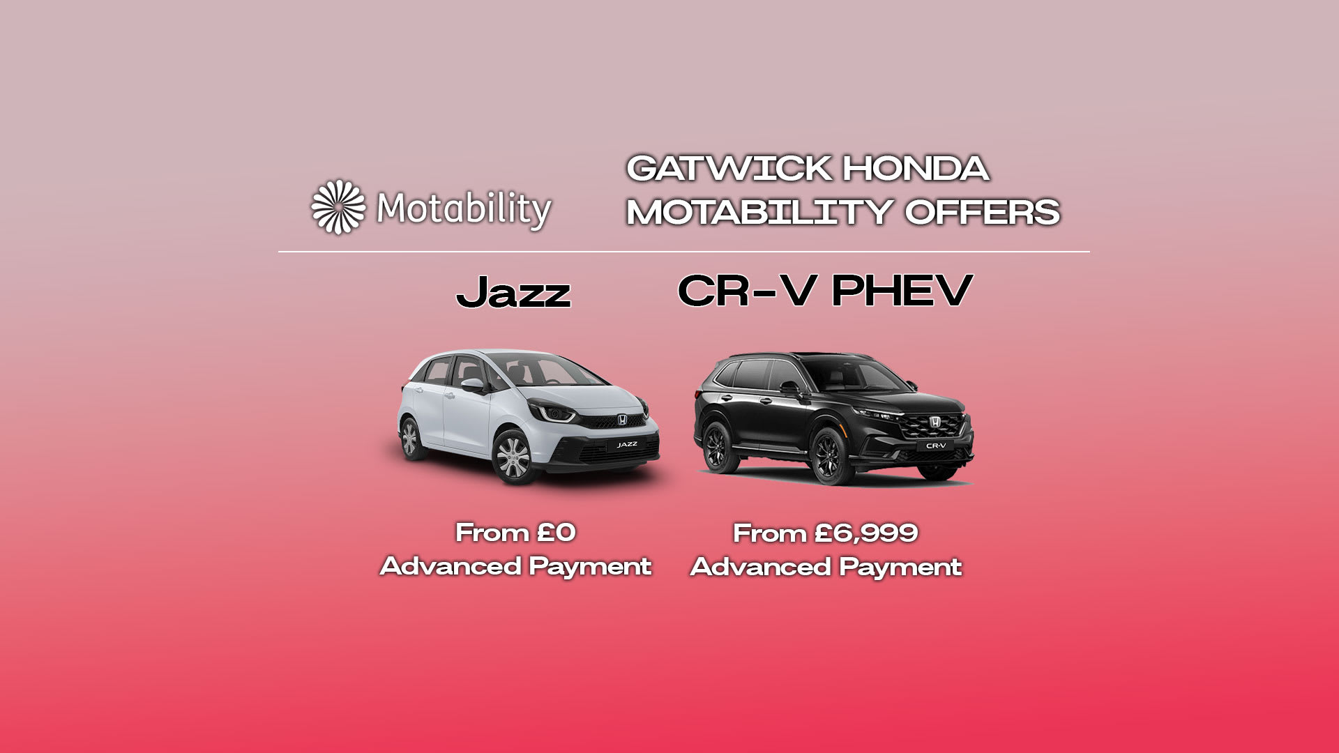 Honda Motability Offers