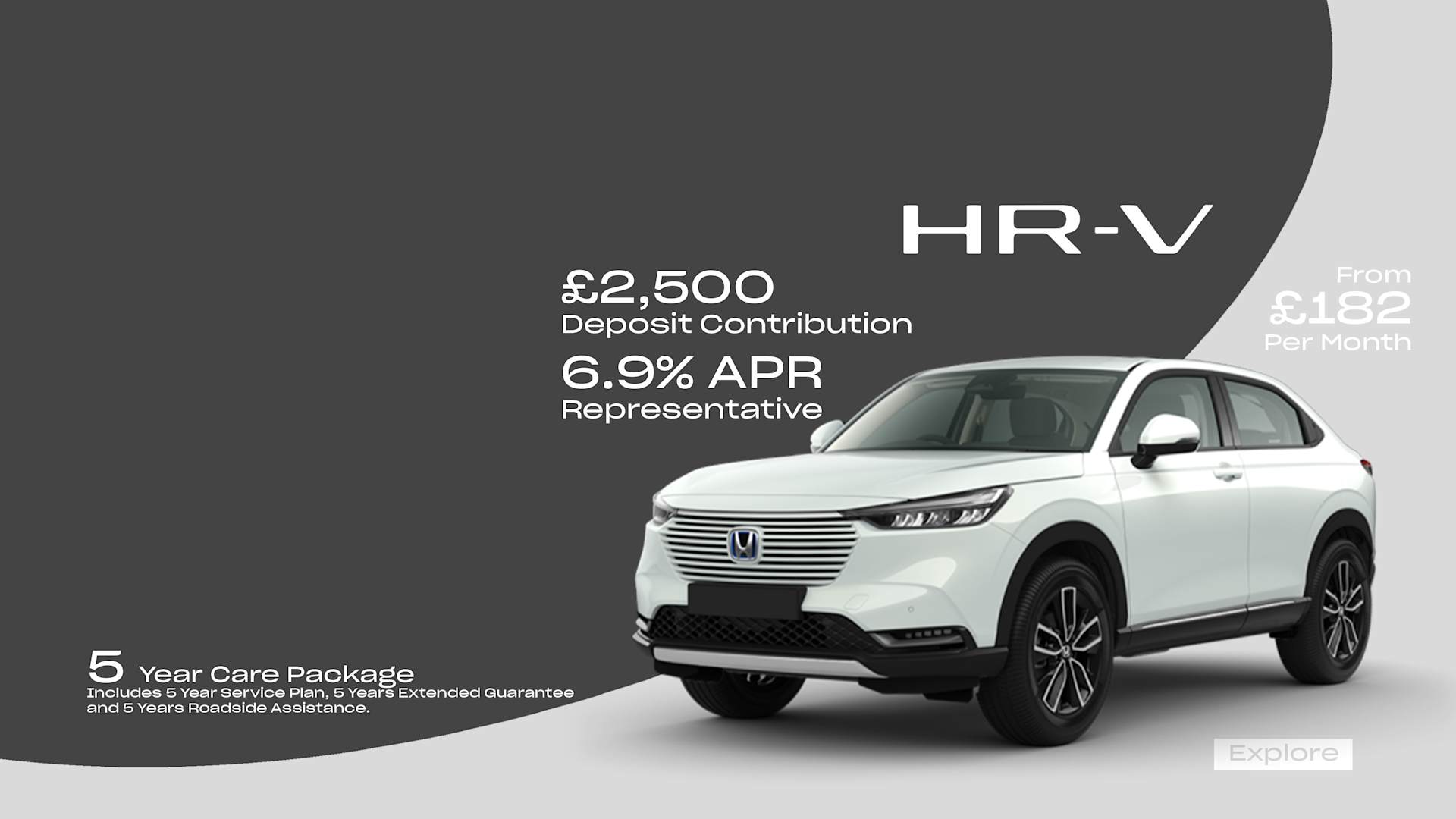 HR-V from £182 per month