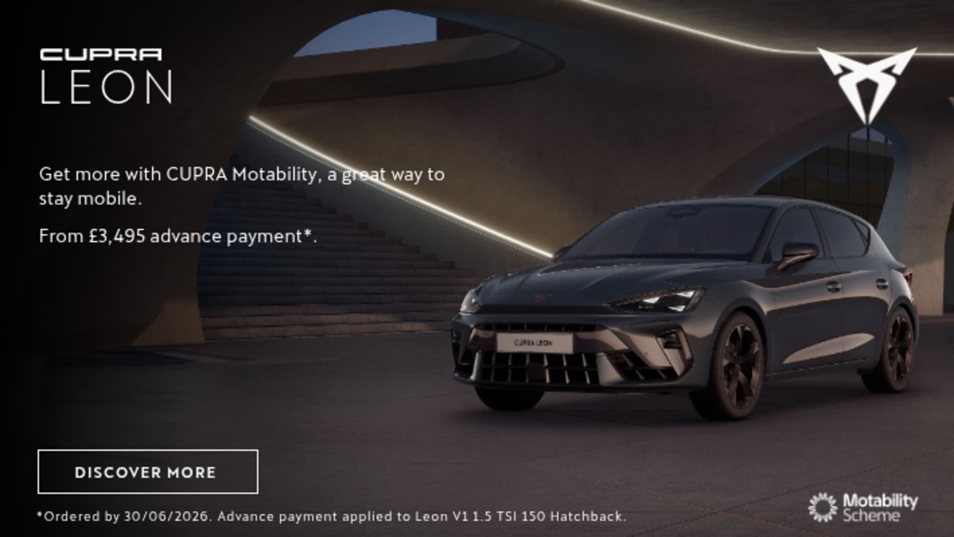 CUPRA Leon Motability