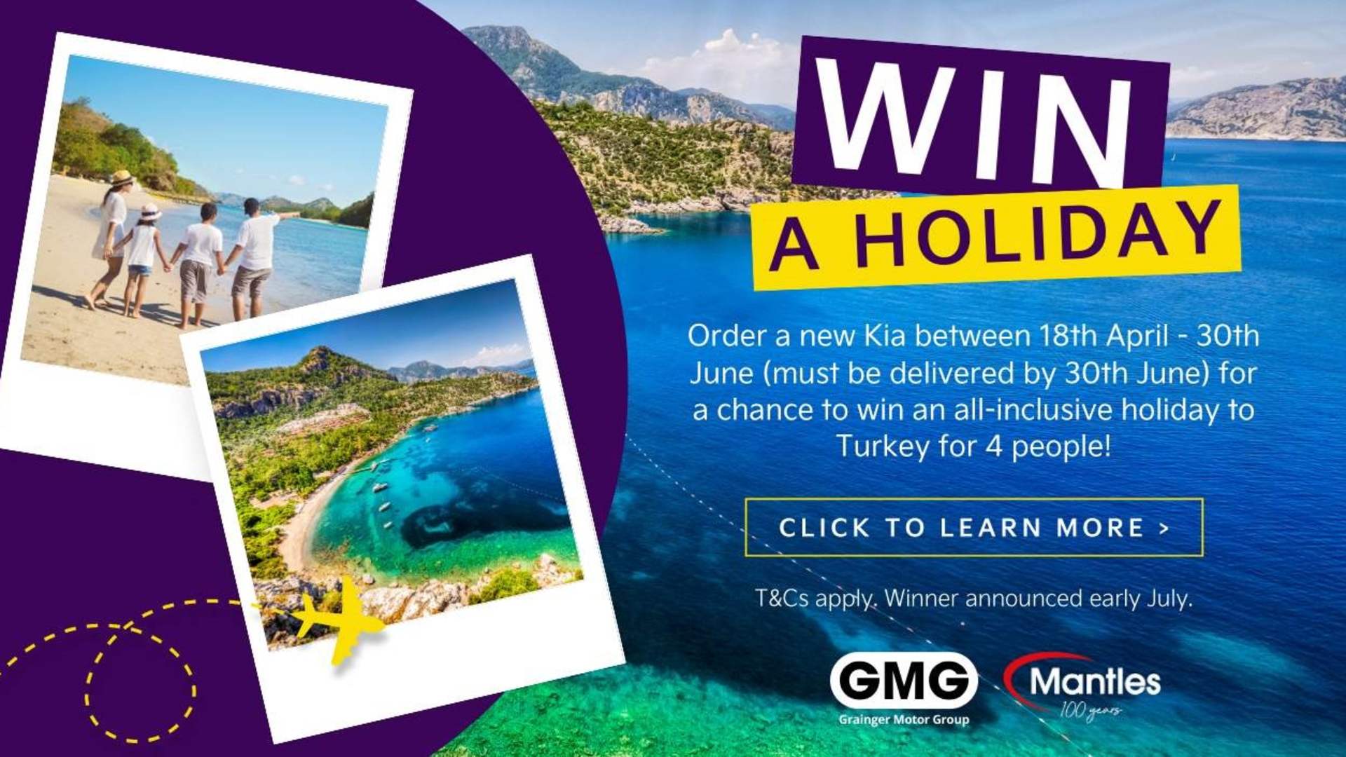 Win a holiday
