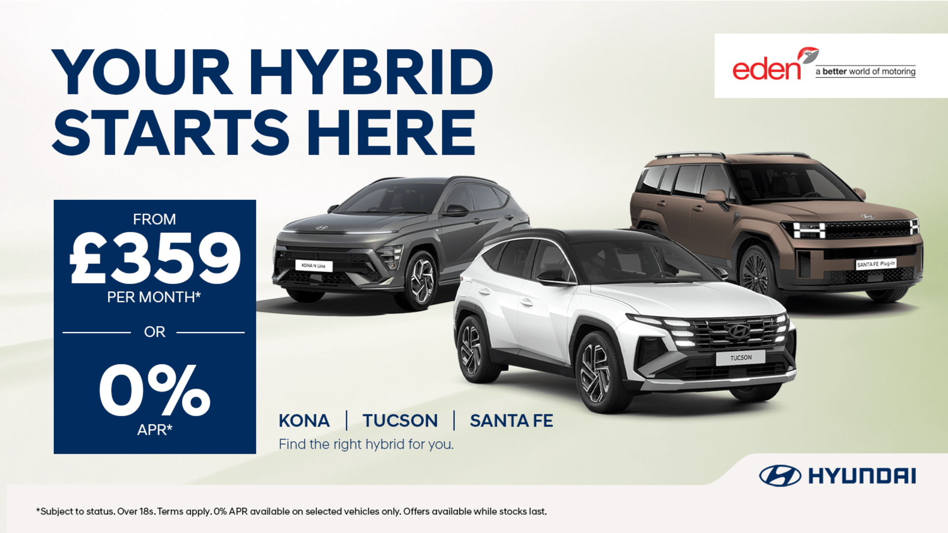 Choose Your Hybrid | Eden Hyundai