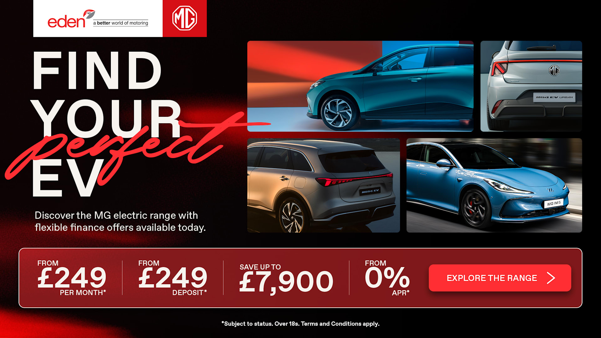 MG Electric Range Offers