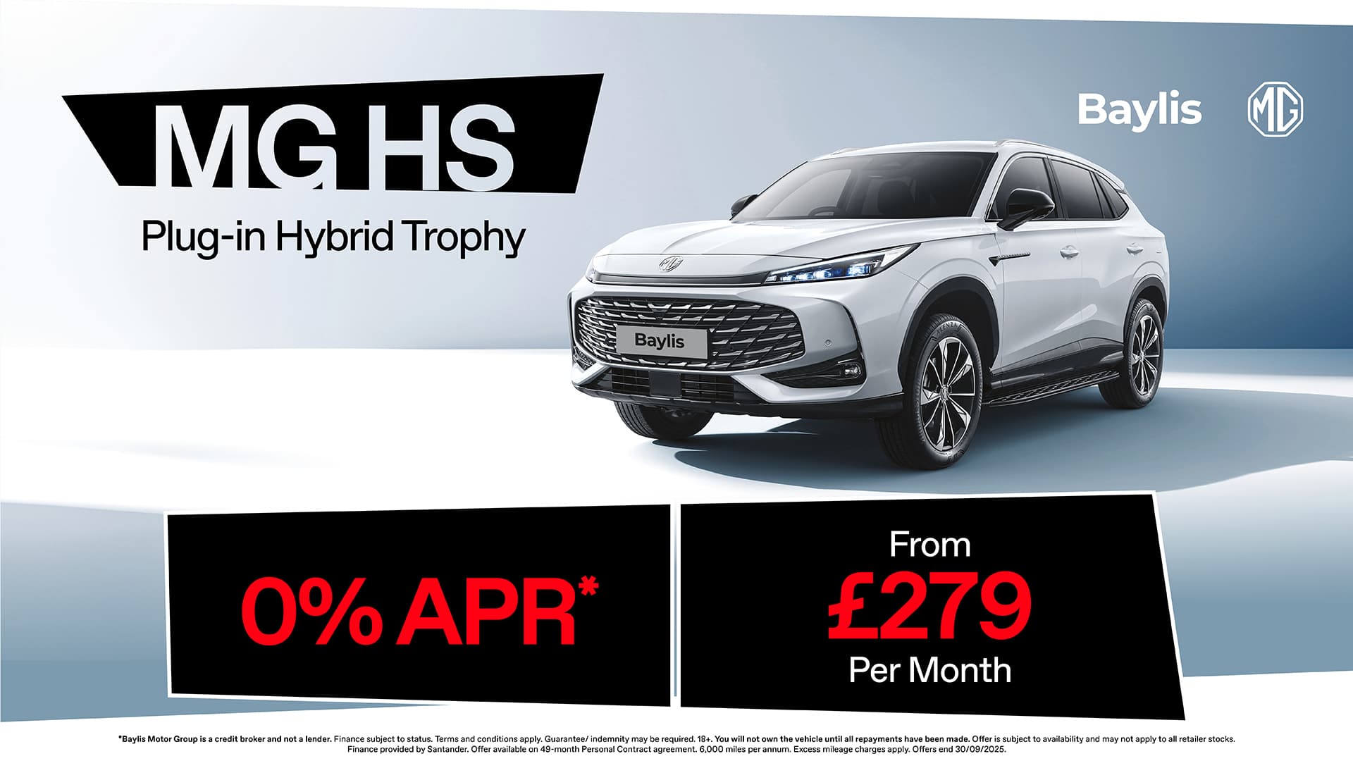 MGHS PHEV 0% Q3 25