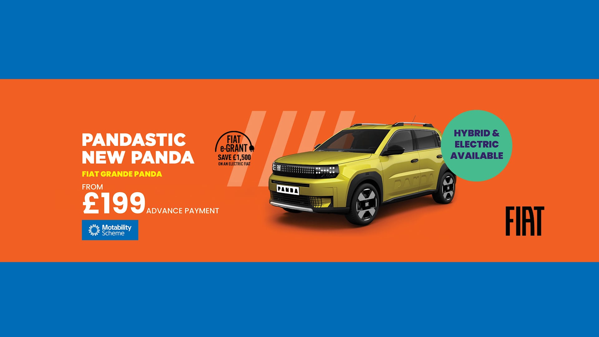 Fiat Grande Panda Motability Offer 