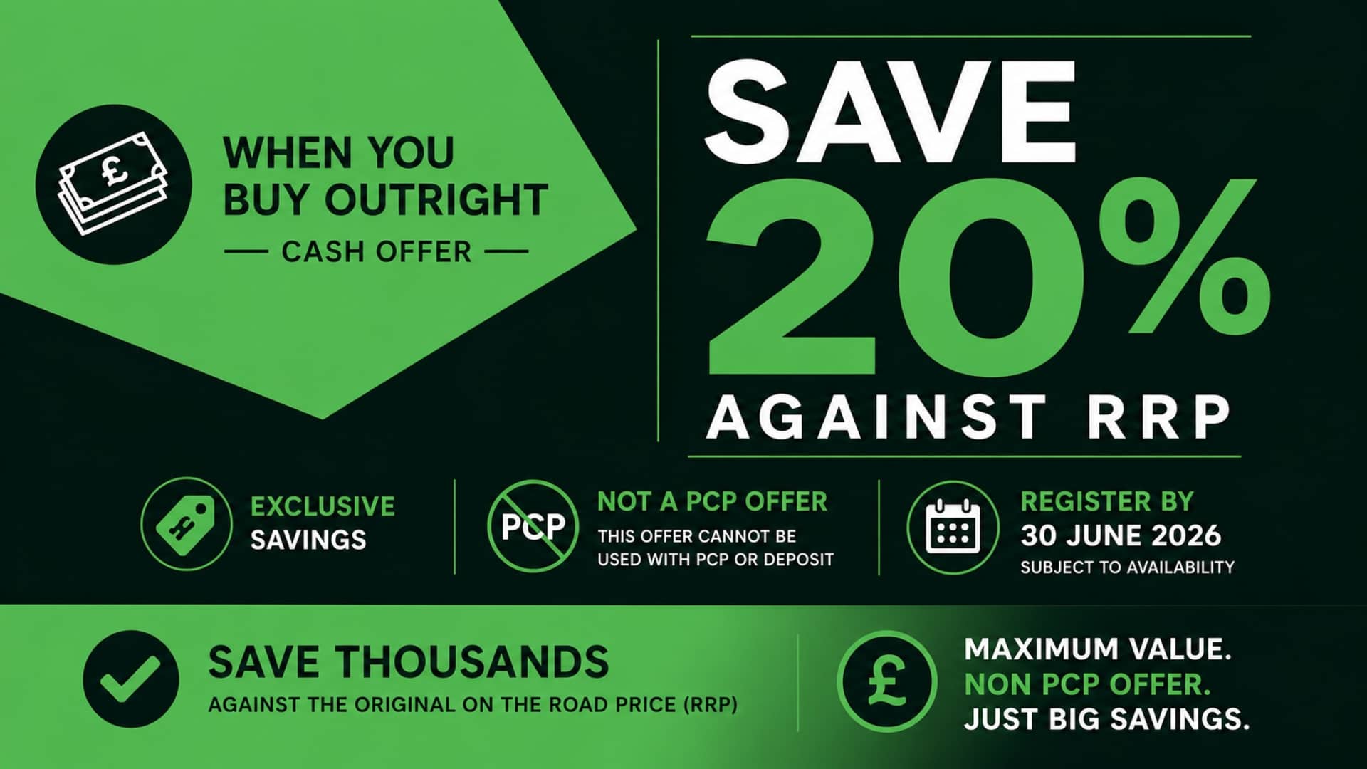 20% Off Skoda Offer