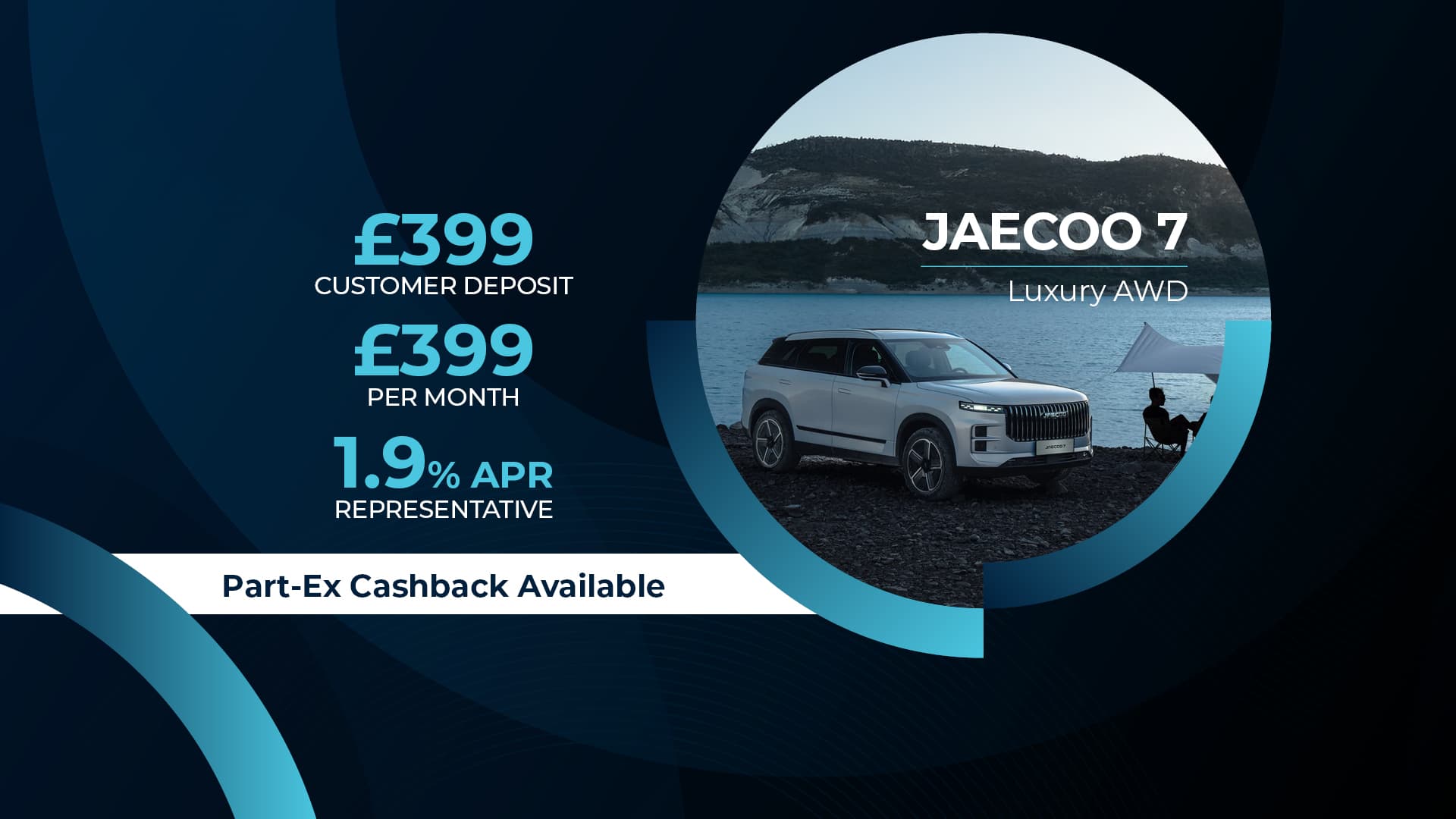 Jaecoo 7 Luxury Finance Offer