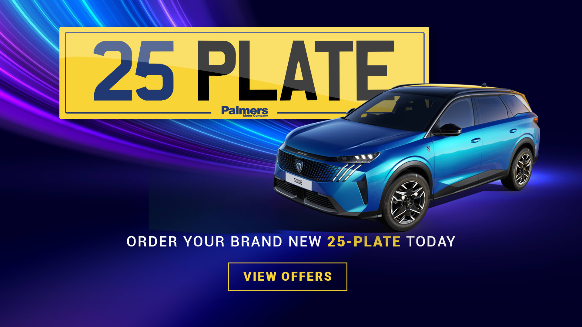 Brand New 25 Plate 