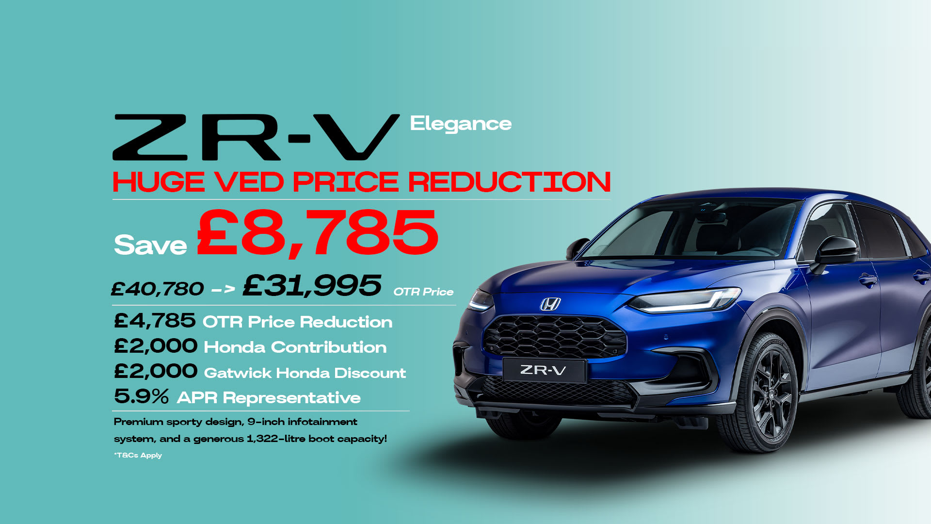 Honda ZR-V Finance Offer