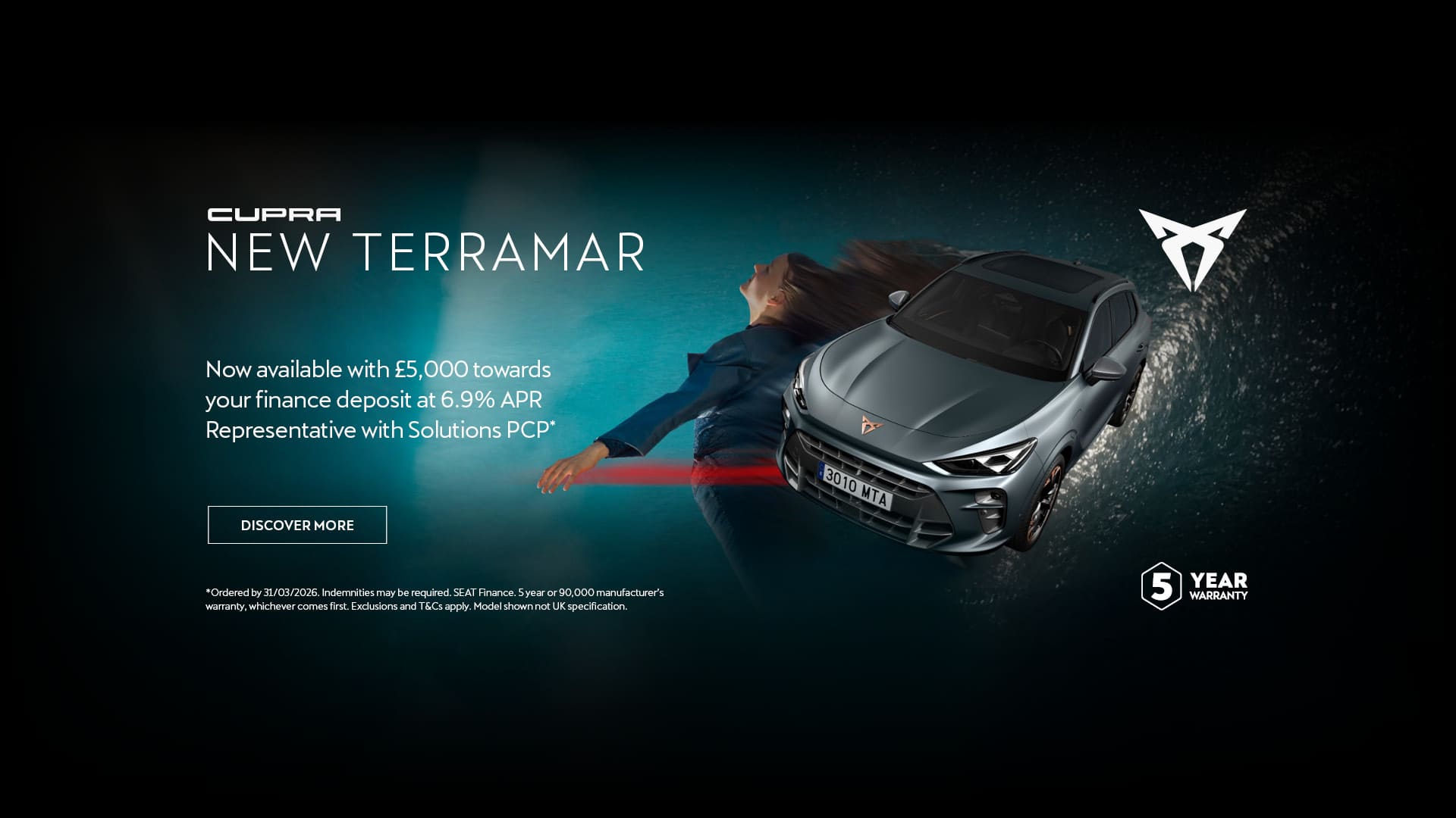 CUPRA Terramar Finance Offer