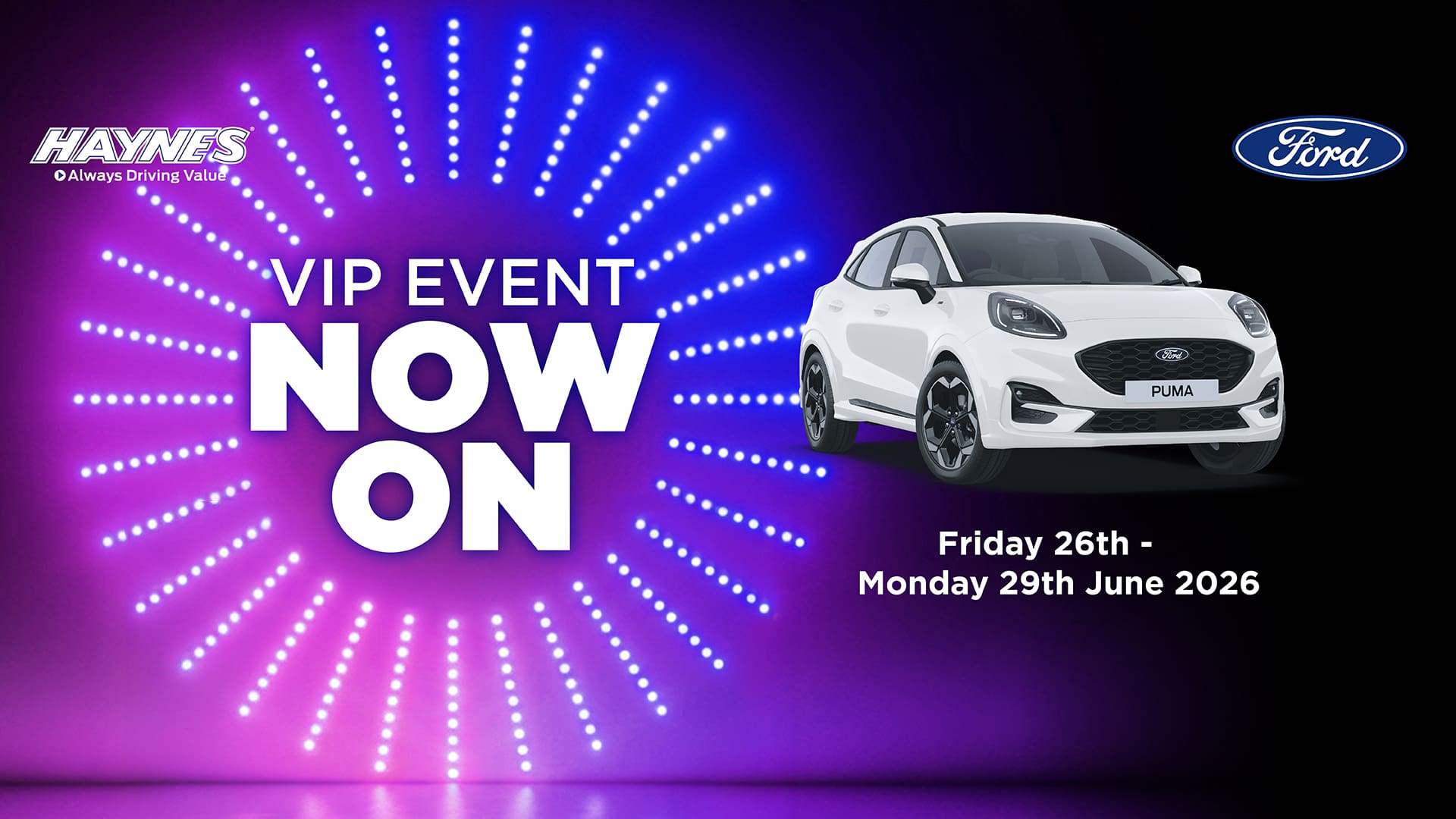 Haynes Ford VIP Event