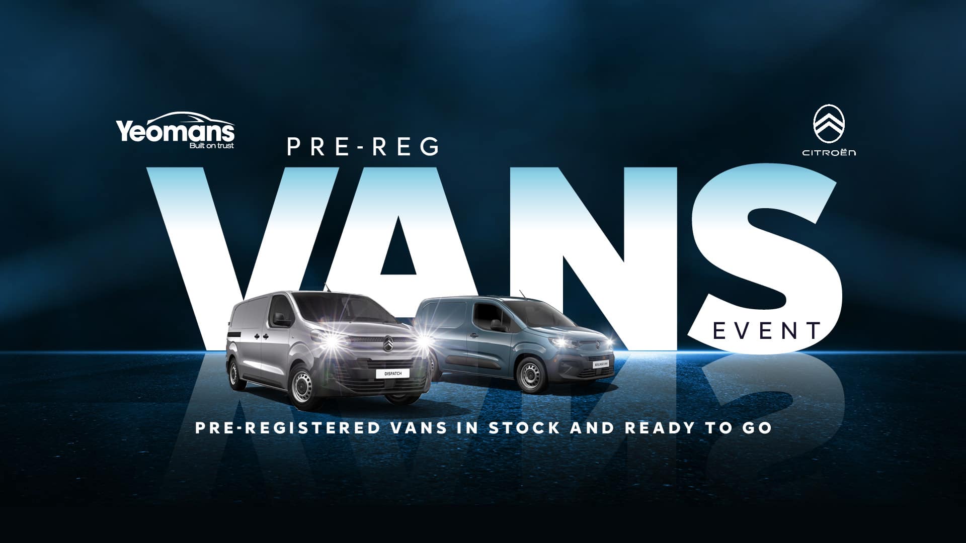Pre-Reg Vans Event 