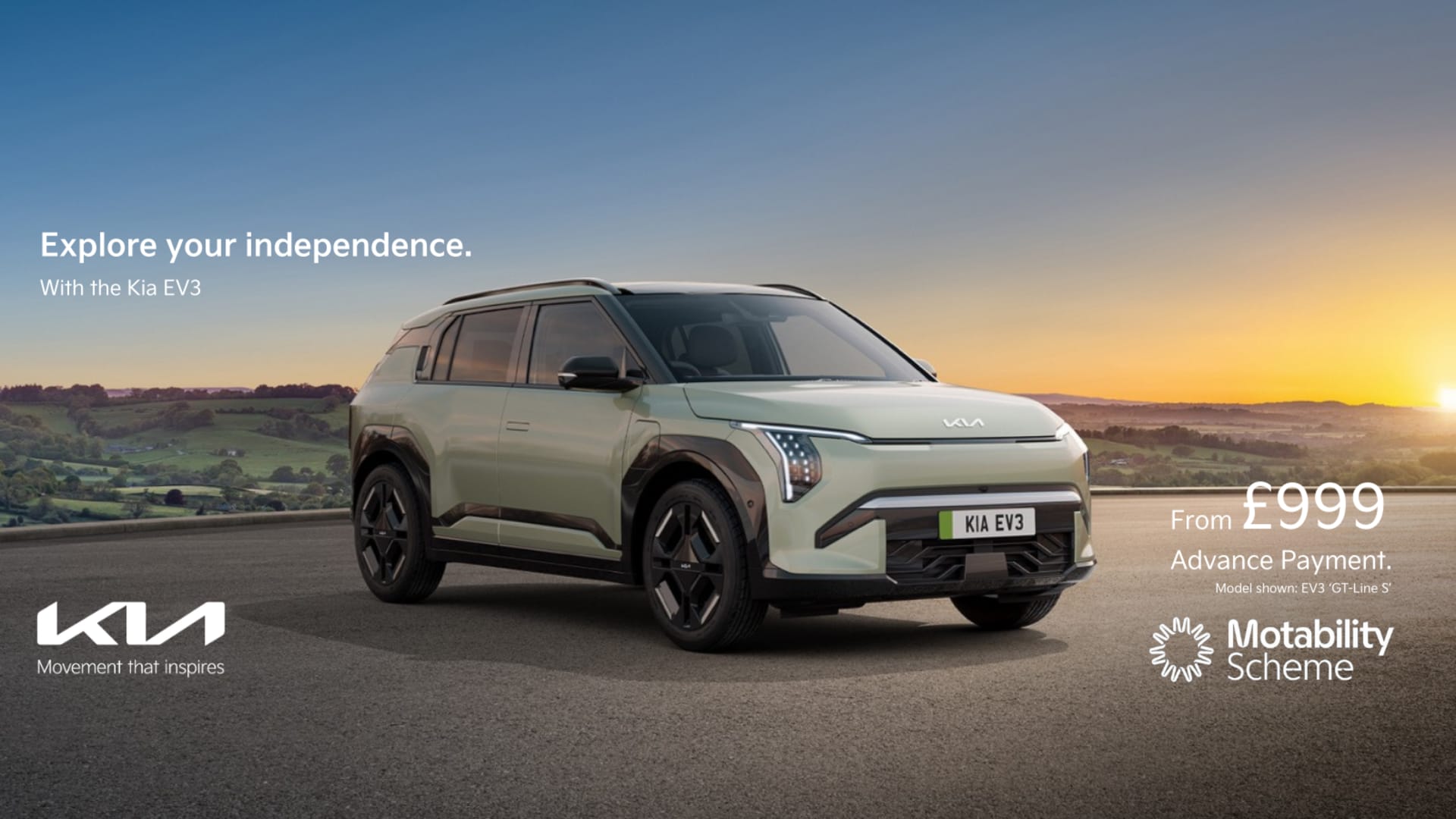 Kia EV3 Motability 