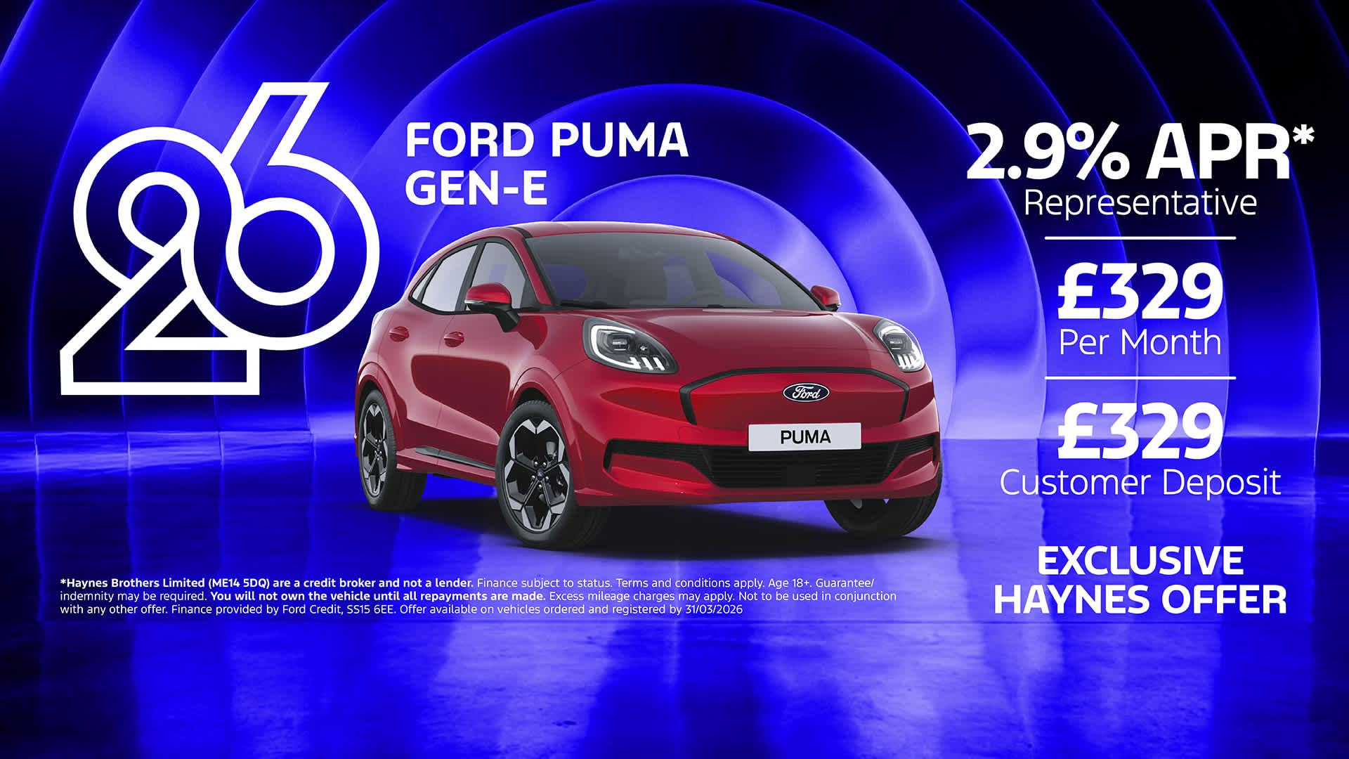 Ford Puma Gen-E Select Offer