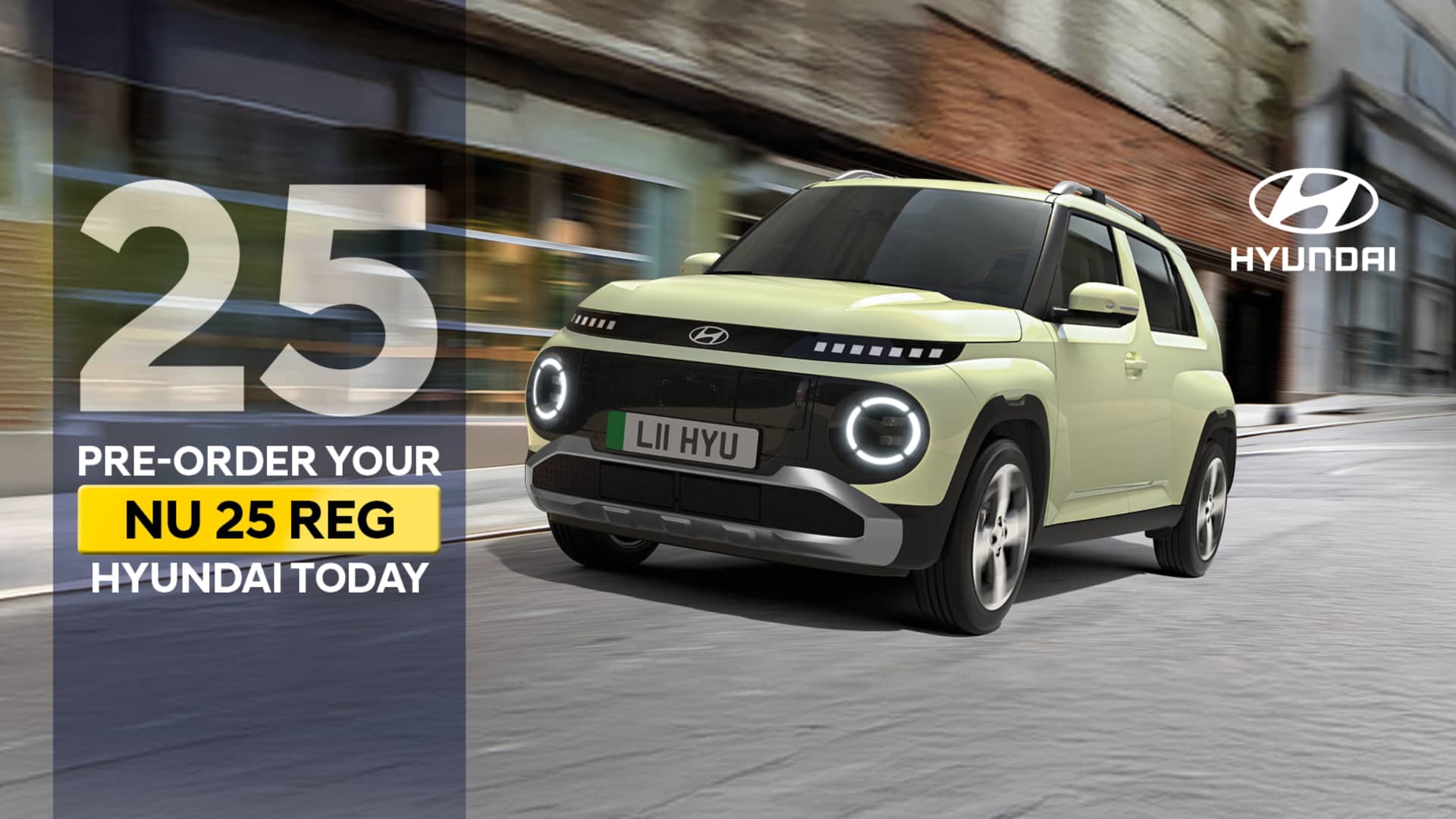 Hyundai New 25 reg 