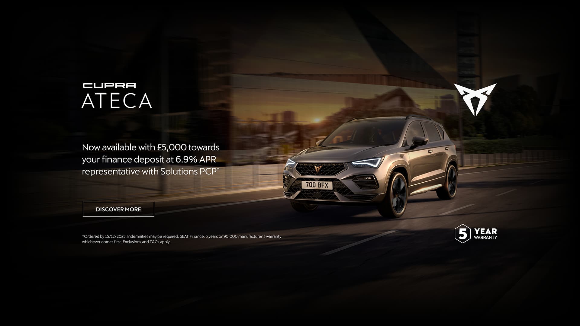 CUPRA Ateca Finance Offer