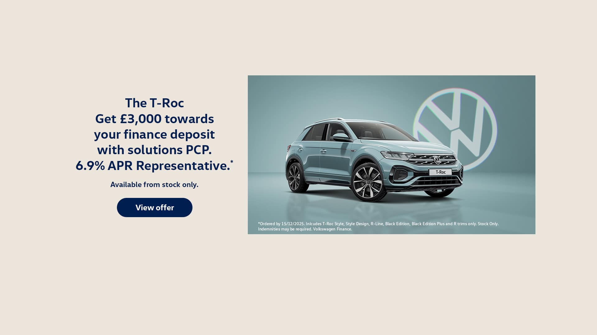 T-Roc Q4 New Car Offers