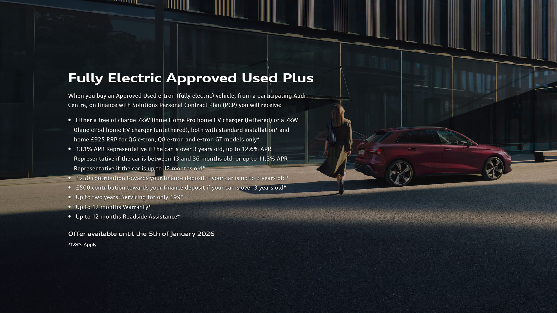 Audi Approved Used e-tron Offer