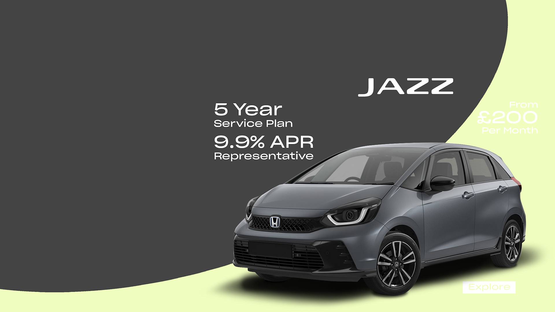 Jazz from £200 per month