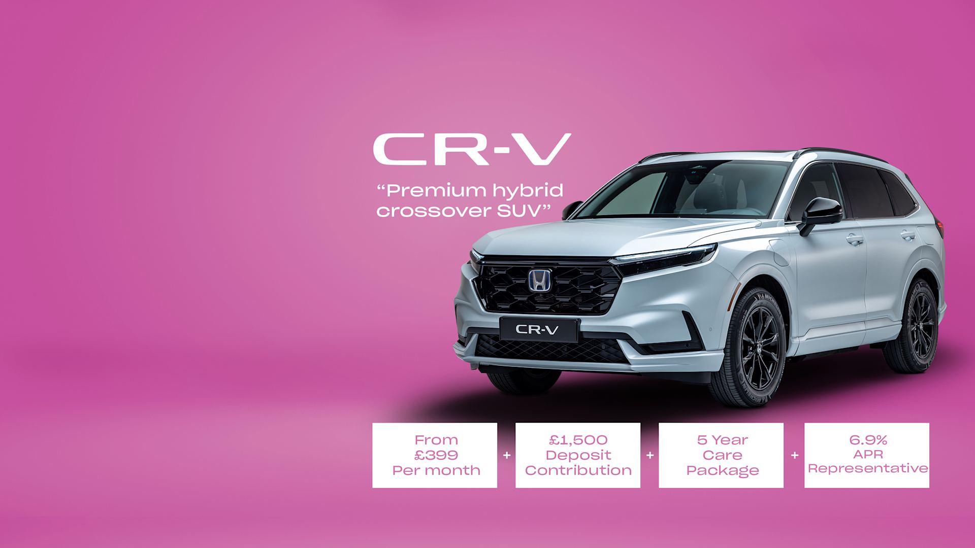 CR-V from £249 per month