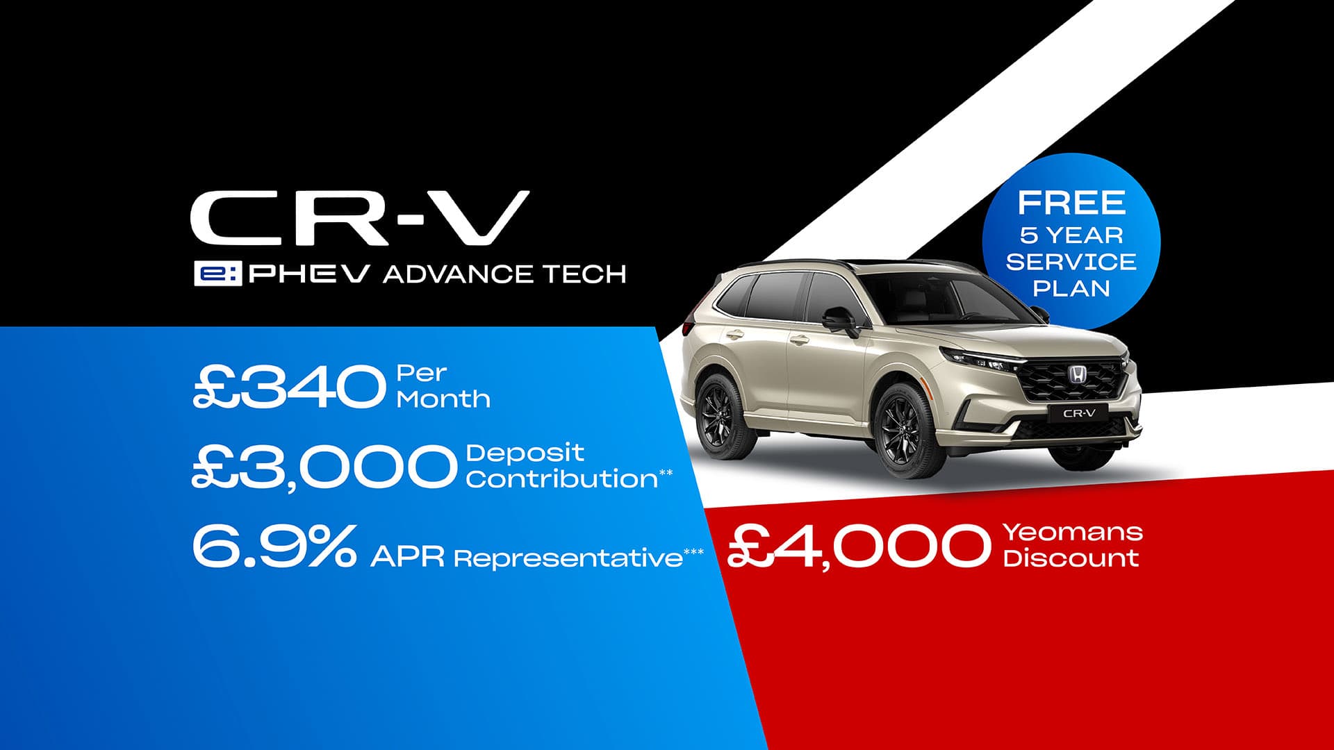 CR-V PHEV Finance Offer