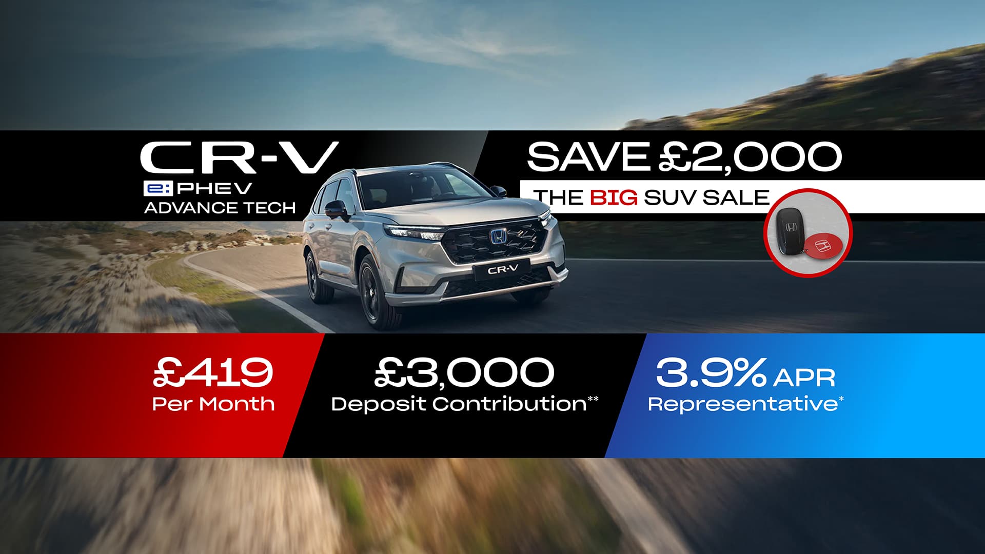 CR-V PHEV Finance Offer