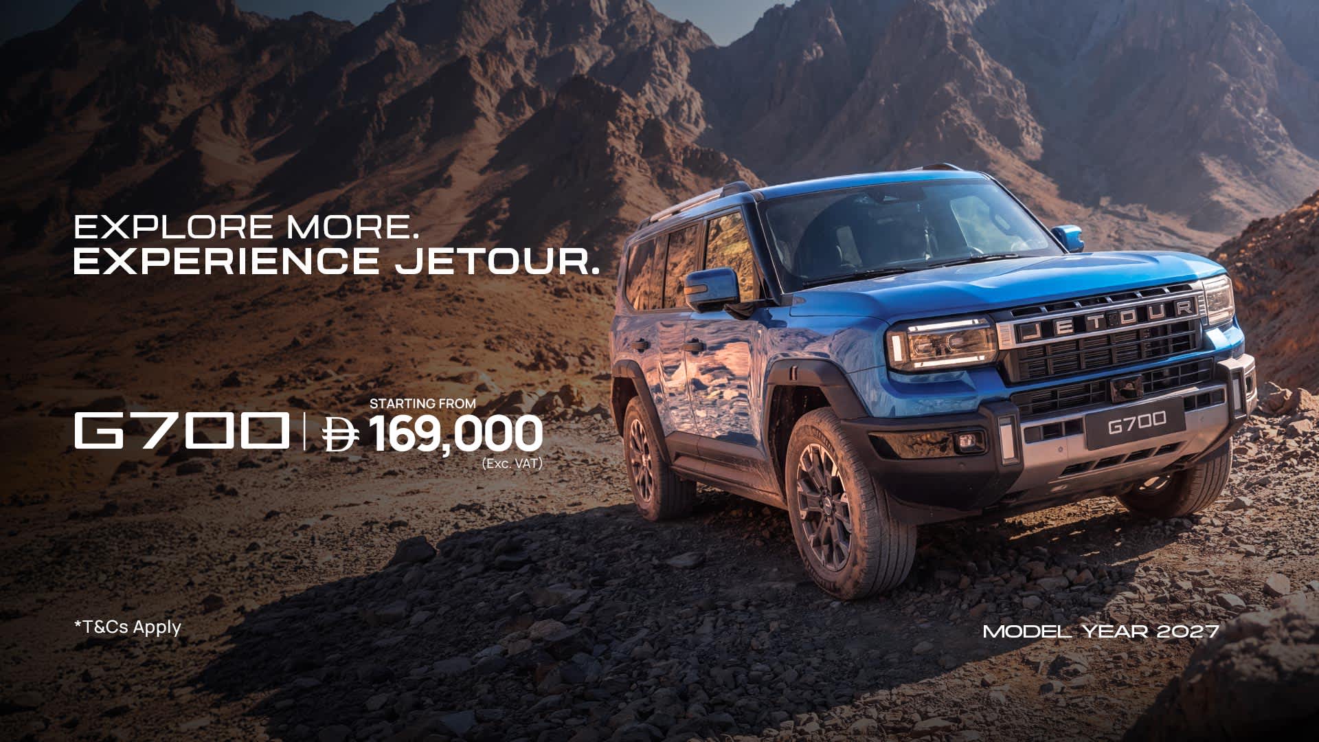 Jetour G700 Back-to-school offers