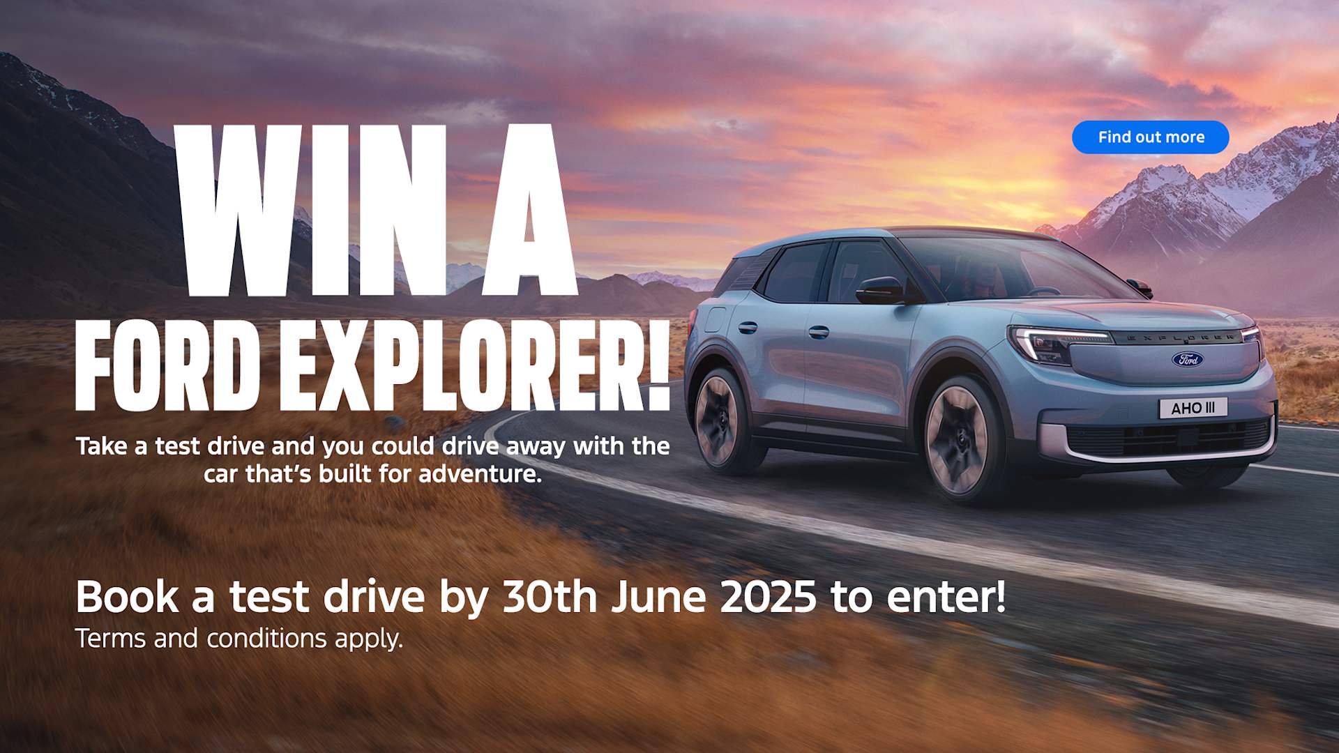 Win a New Ford Explorer with Ford!
