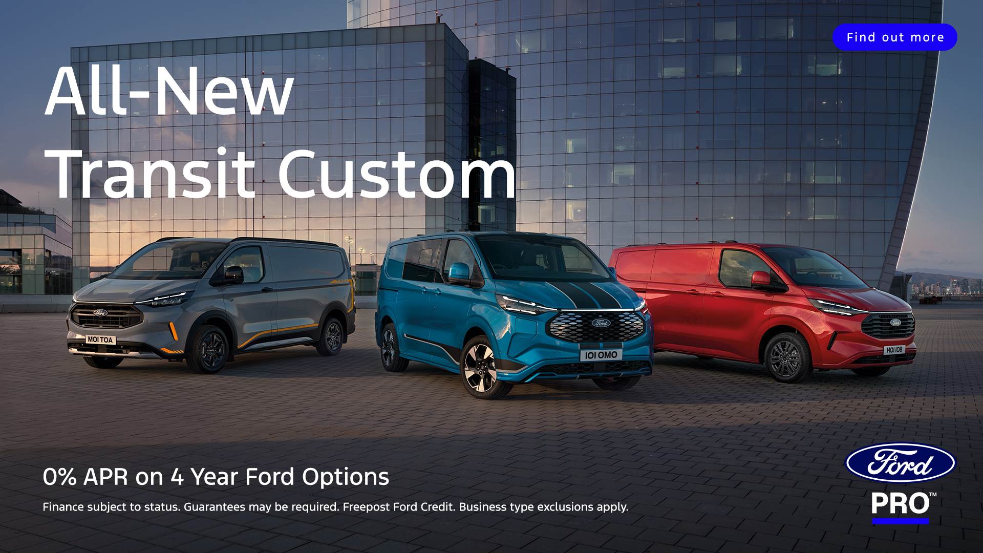 All-New Transit Custom Range