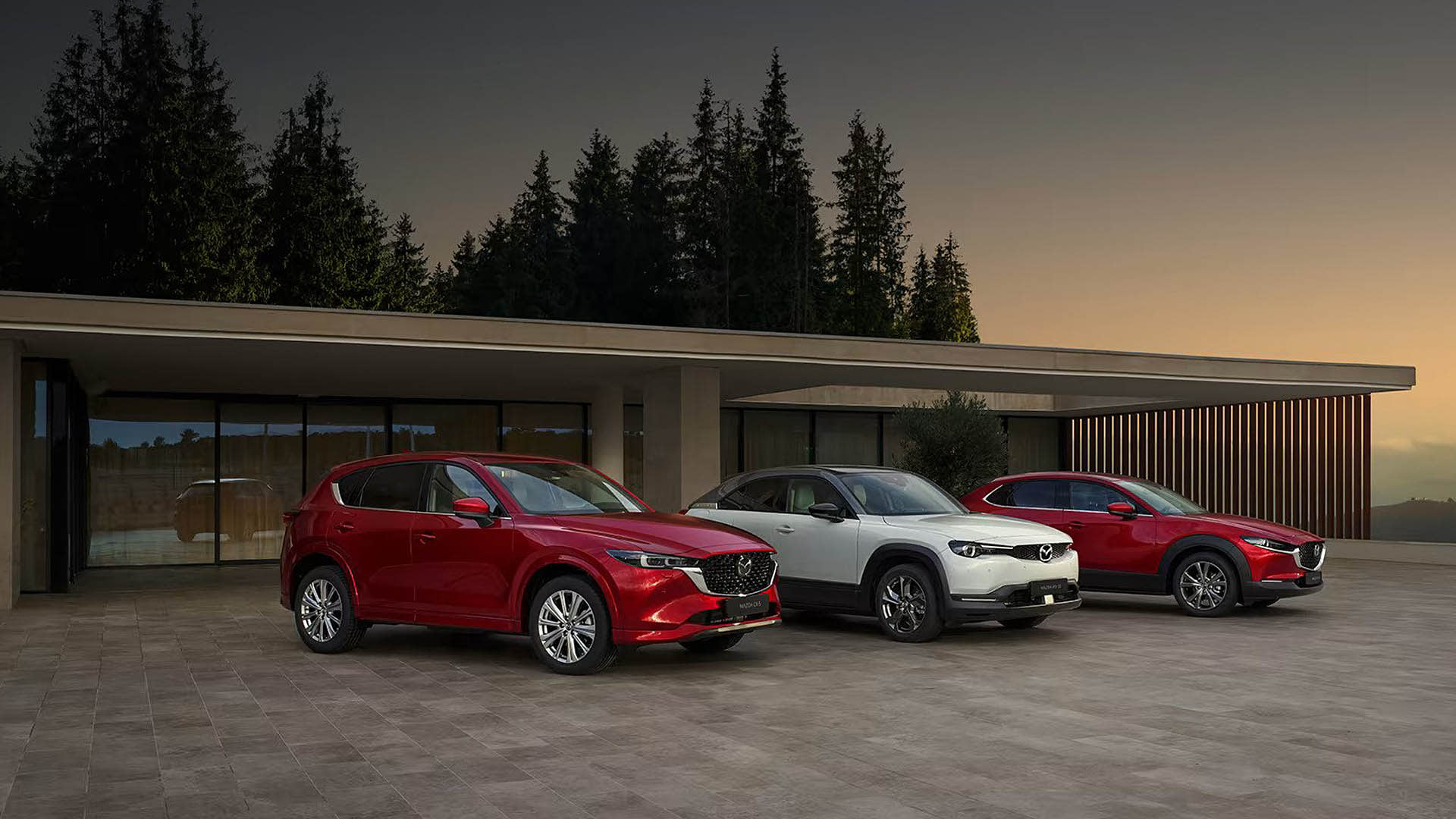 The Mazda SUV Range